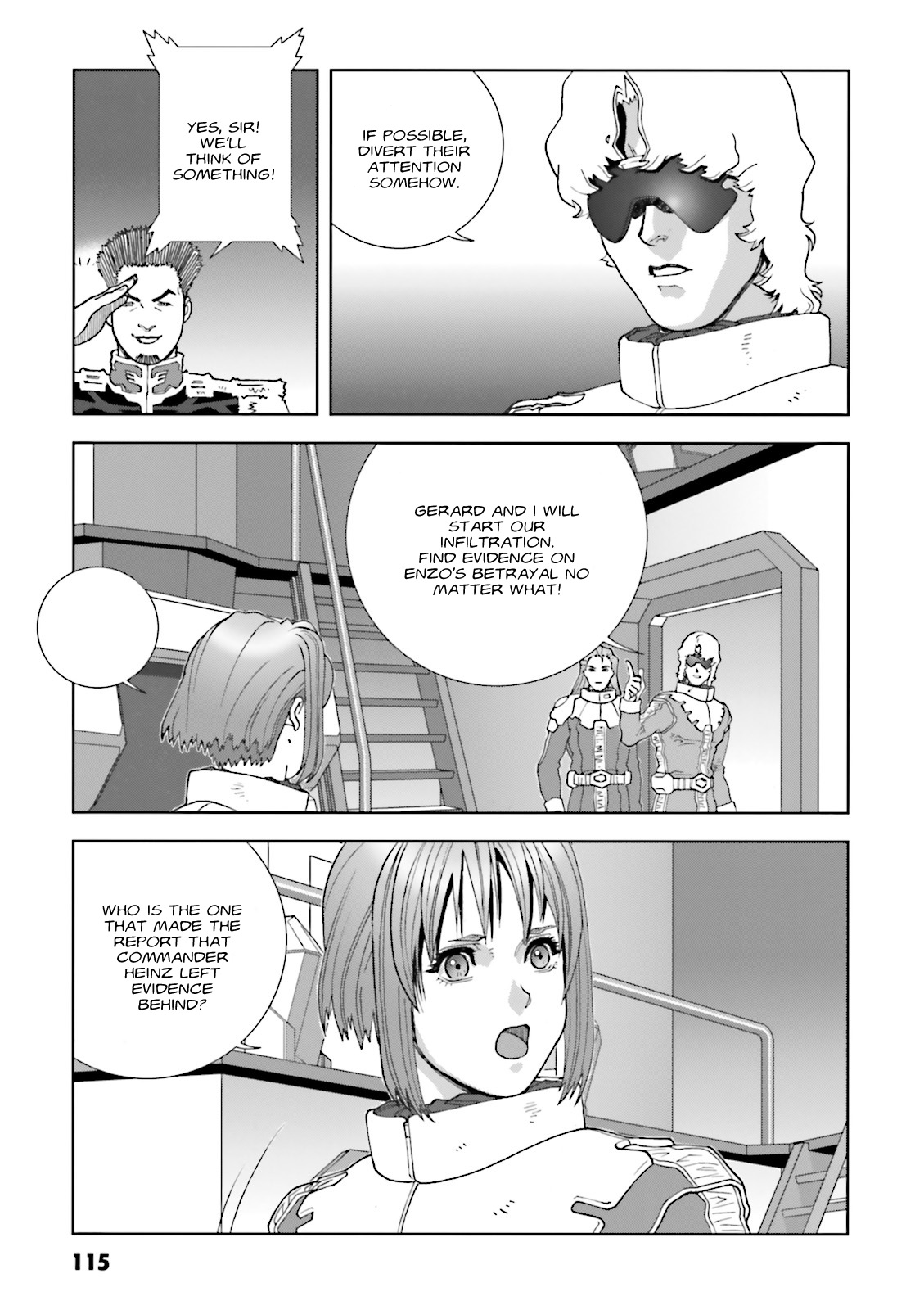 Kidou Senshi Gundam: C.D.A. Wakaki Suisei no Shouzou Chapter 63 page 15 - Chapter 63 : File Sixty Three - Showdown