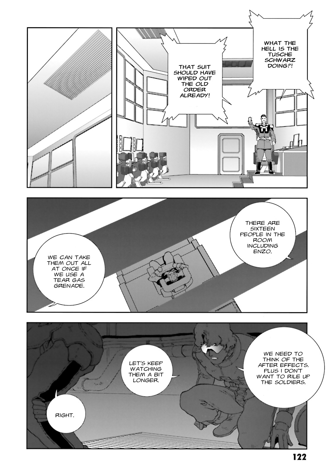Kidou Senshi Gundam: C.D.A. Wakaki Suisei no Shouzou Chapter 63 page 22 - Chapter 63 : File Sixty Three - Showdown