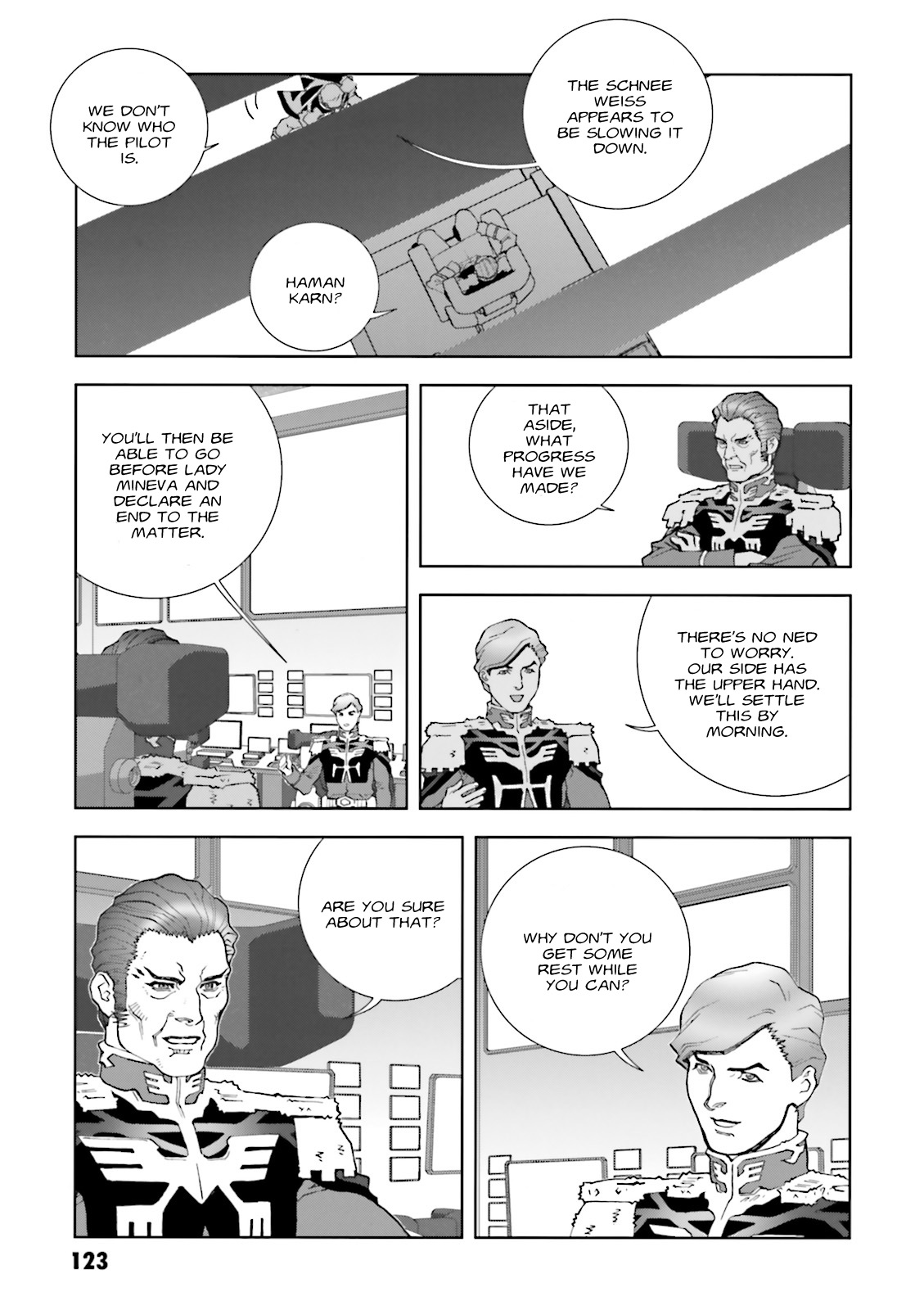 Kidou Senshi Gundam: C.D.A. Wakaki Suisei no Shouzou Chapter 63 page 23 - Chapter 63 : File Sixty Three - Showdown