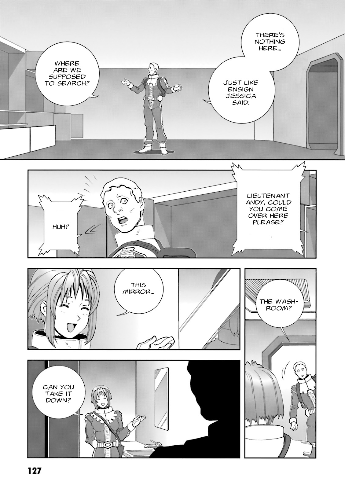 Kidou Senshi Gundam: C.D.A. Wakaki Suisei no Shouzou Chapter 63 page 27 - Chapter 63 : File Sixty Three - Showdown