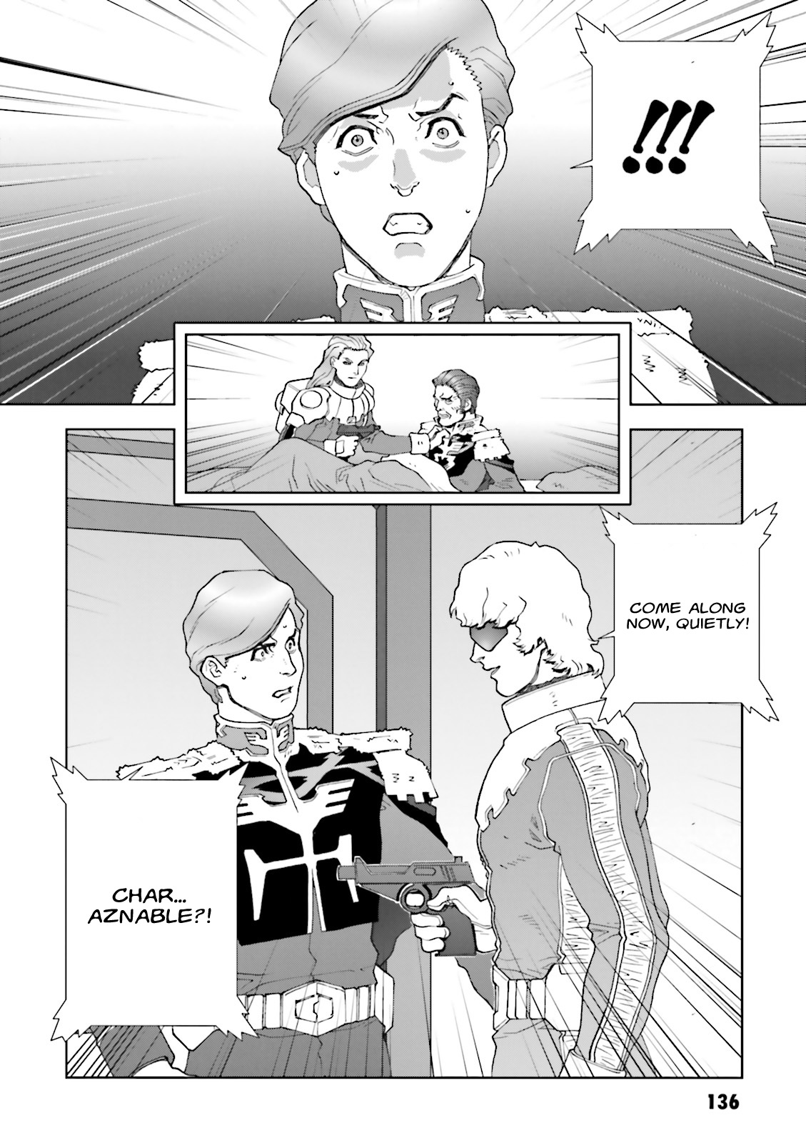 Kidou Senshi Gundam: C.D.A. Wakaki Suisei no Shouzou Chapter 63 page 36 - Chapter 63 : File Sixty Three - Showdown