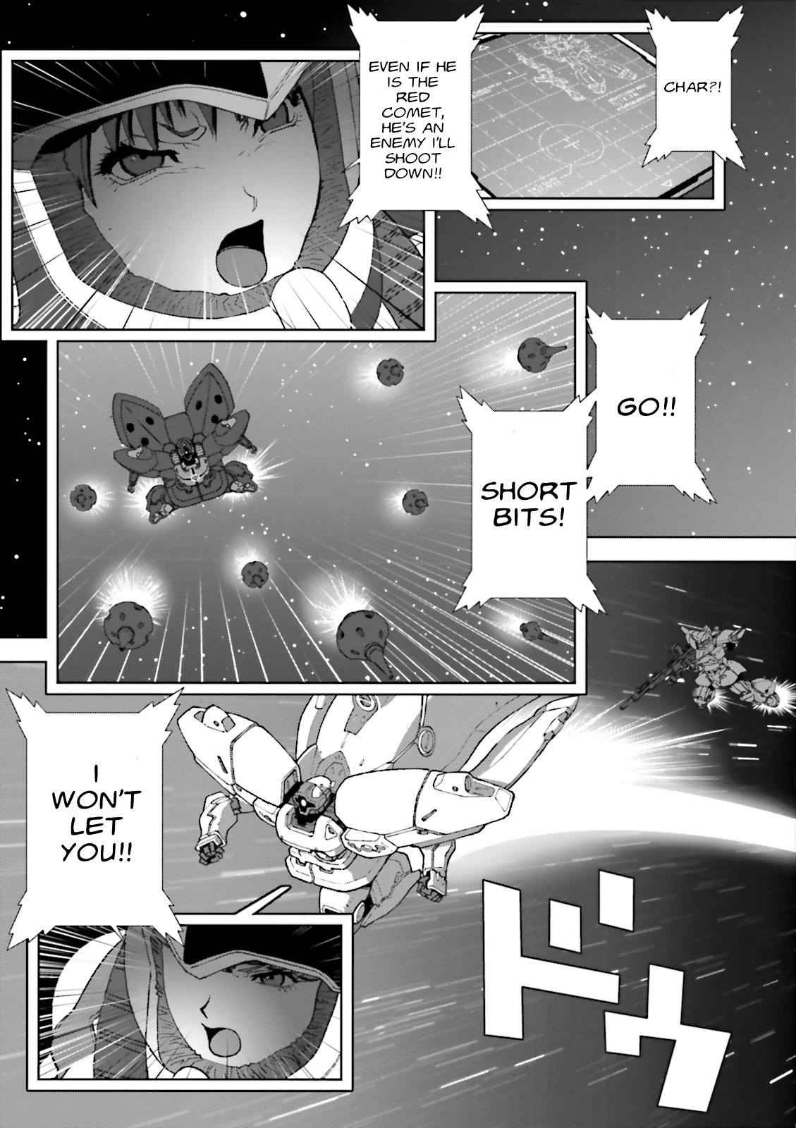 Kidou Senshi Gundam: C.D.A. Wakaki Suisei no Shouzou Chapter 63 page 7 - Chapter 63 : File Sixty Three - Showdown