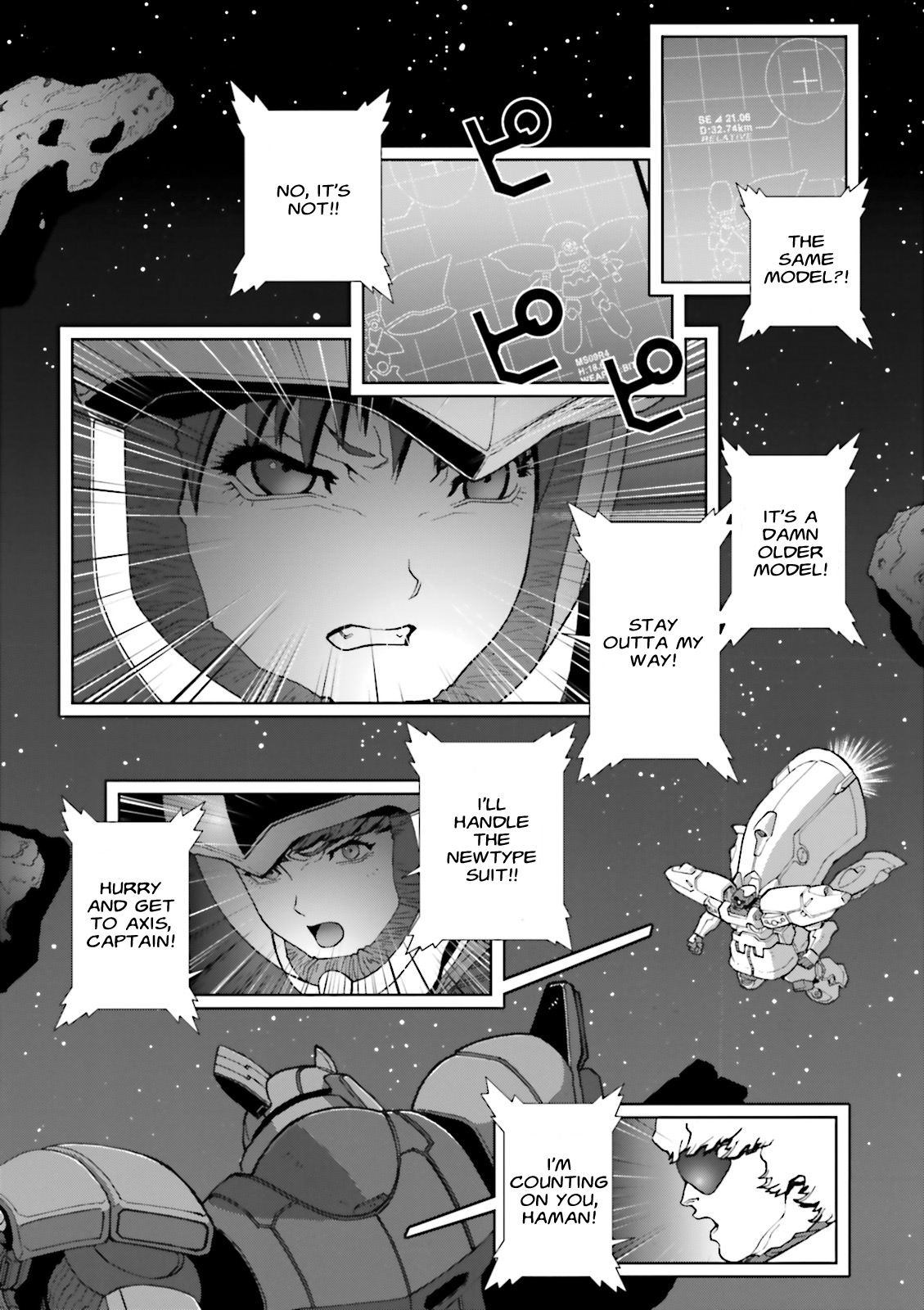Kidou Senshi Gundam: C.D.A. Wakaki Suisei no Shouzou Chapter 63 page 8 - Chapter 63 : File Sixty Three - Showdown