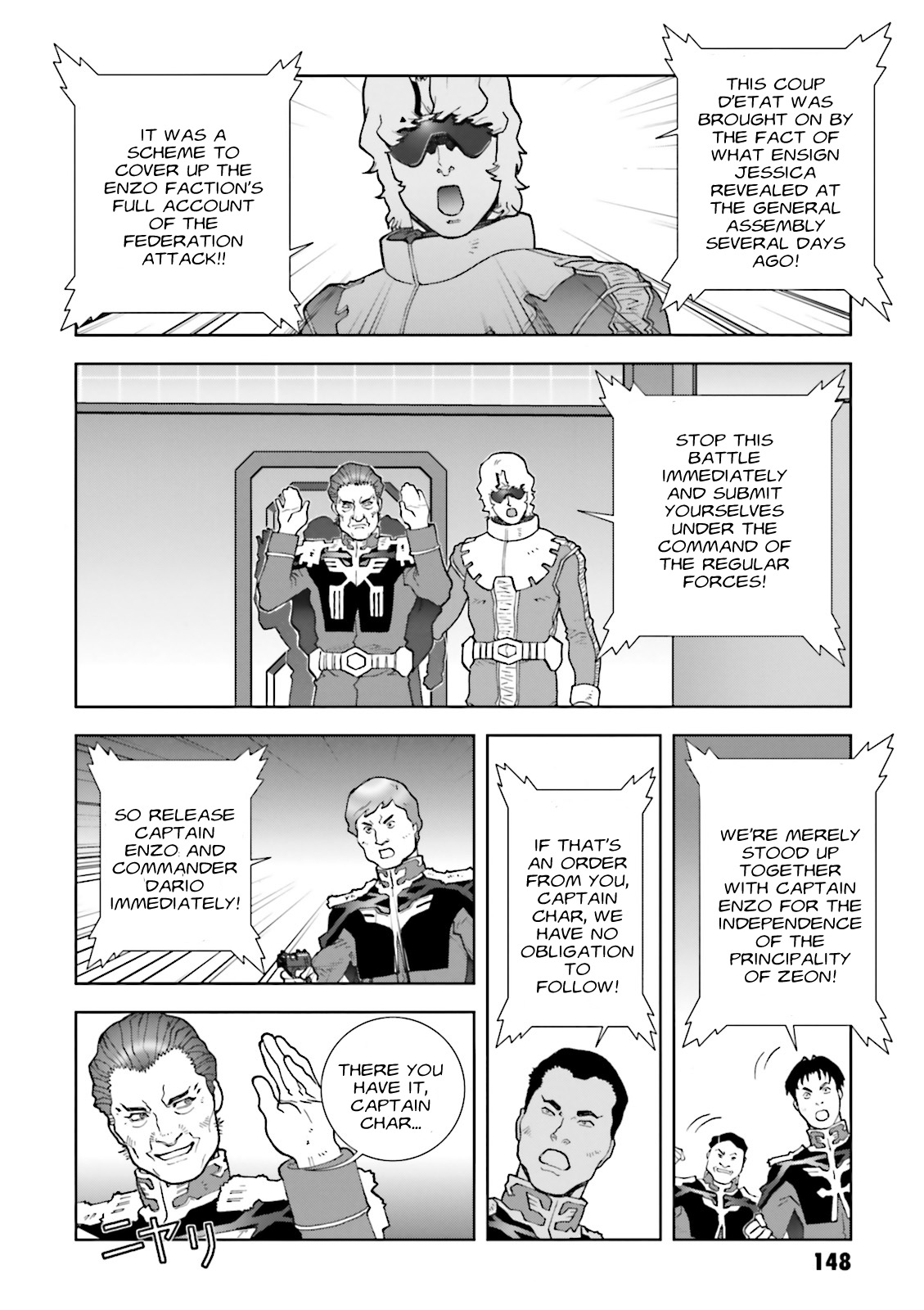 Kidou Senshi Gundam: C.D.A. Wakaki Suisei no Shouzou Chapter 64 page 11 - Chapter 64 : File Sixty Four - Settlement