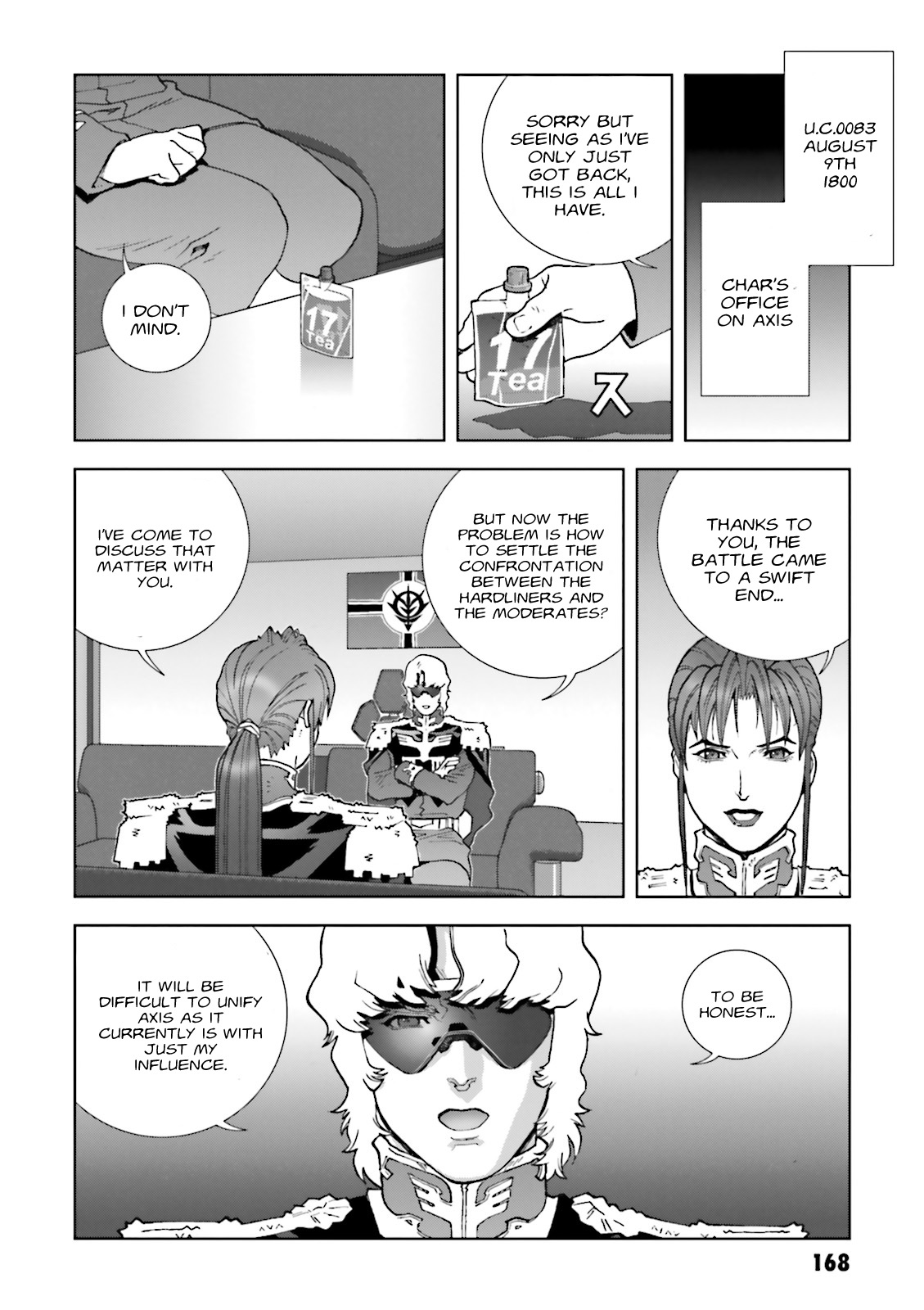 Kidou Senshi Gundam: C.D.A. Wakaki Suisei no Shouzou Chapter 64 page 31 - Chapter 64 : File Sixty Four - Settlement