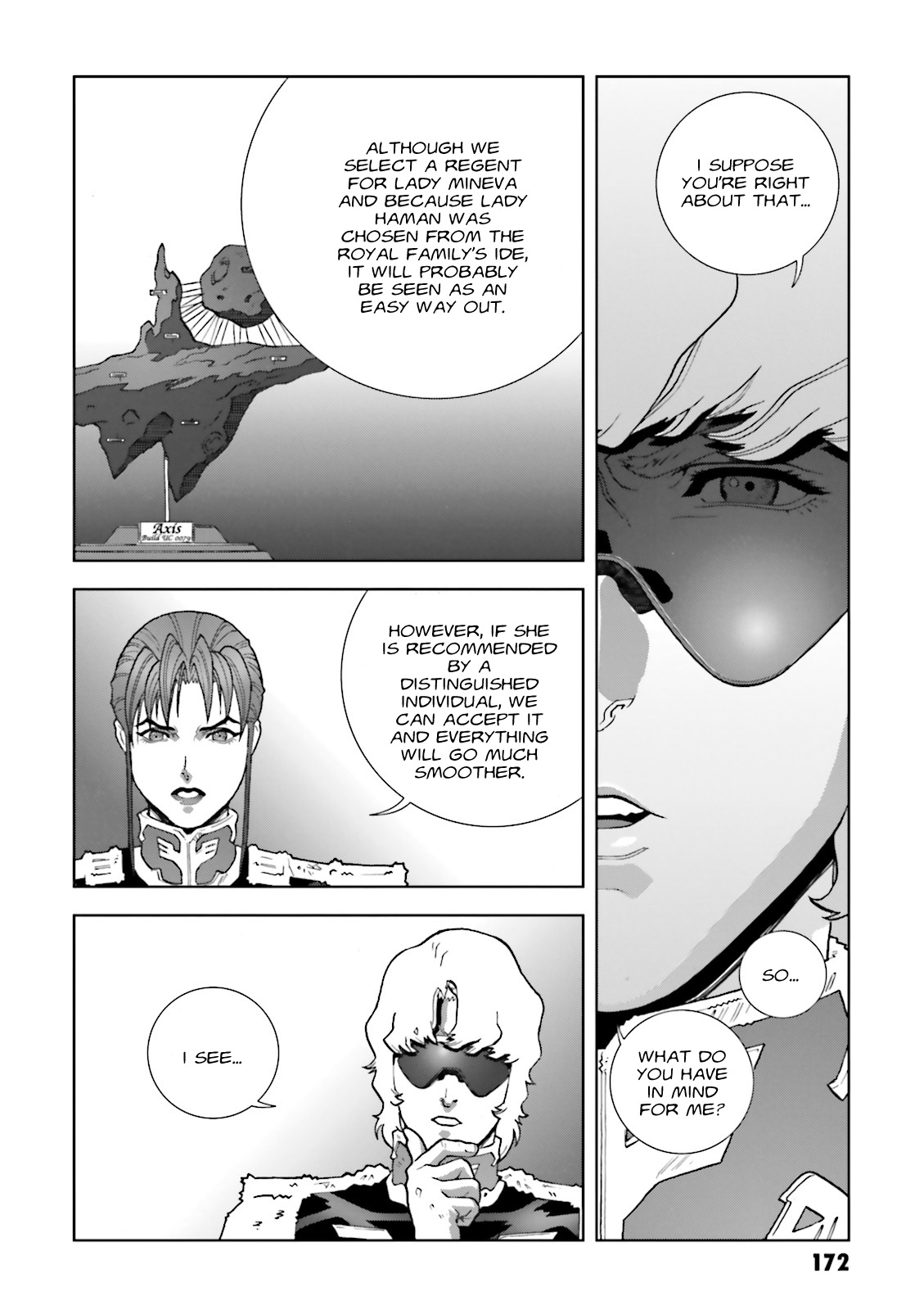 Kidou Senshi Gundam: C.D.A. Wakaki Suisei no Shouzou Chapter 64 page 35 - Chapter 64 : File Sixty Four - Settlement
