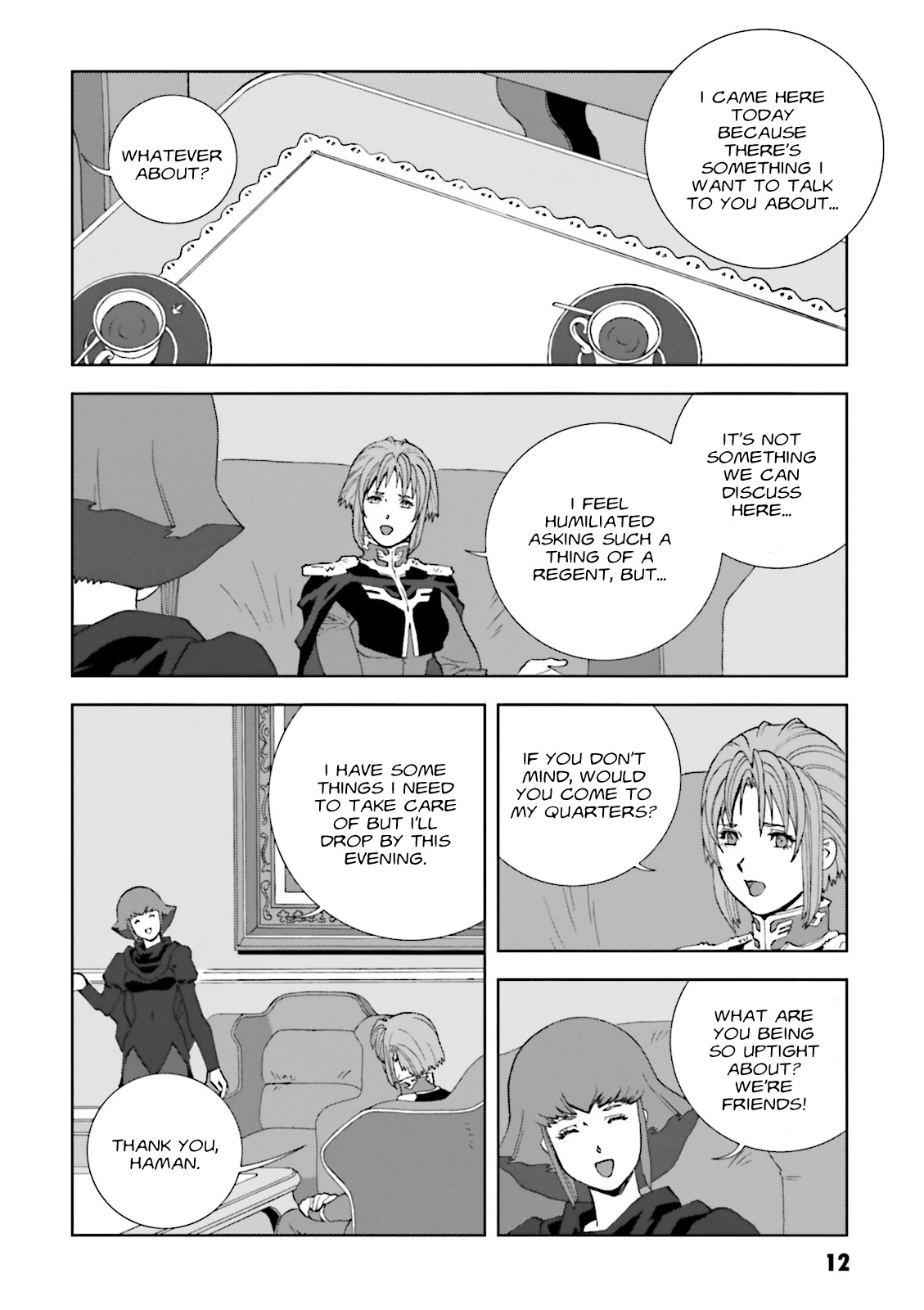 Kidou Senshi Gundam: C.D.A. Wakaki Suisei no Shouzou Chapter 65 page 12 - Chapter 65 : File Sixty Five - Reborn