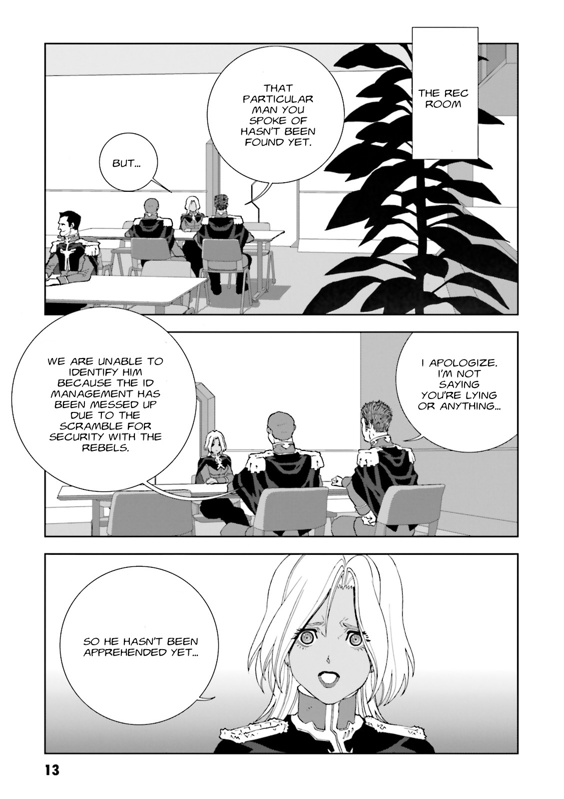 Kidou Senshi Gundam: C.D.A. Wakaki Suisei no Shouzou Chapter 65 page 13 - Chapter 65 : File Sixty Five - Reborn