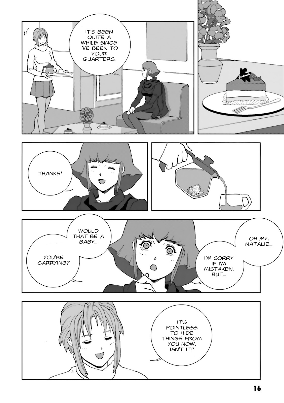 Kidou Senshi Gundam: C.D.A. Wakaki Suisei no Shouzou Chapter 65 page 16 - Chapter 65 : File Sixty Five - Reborn