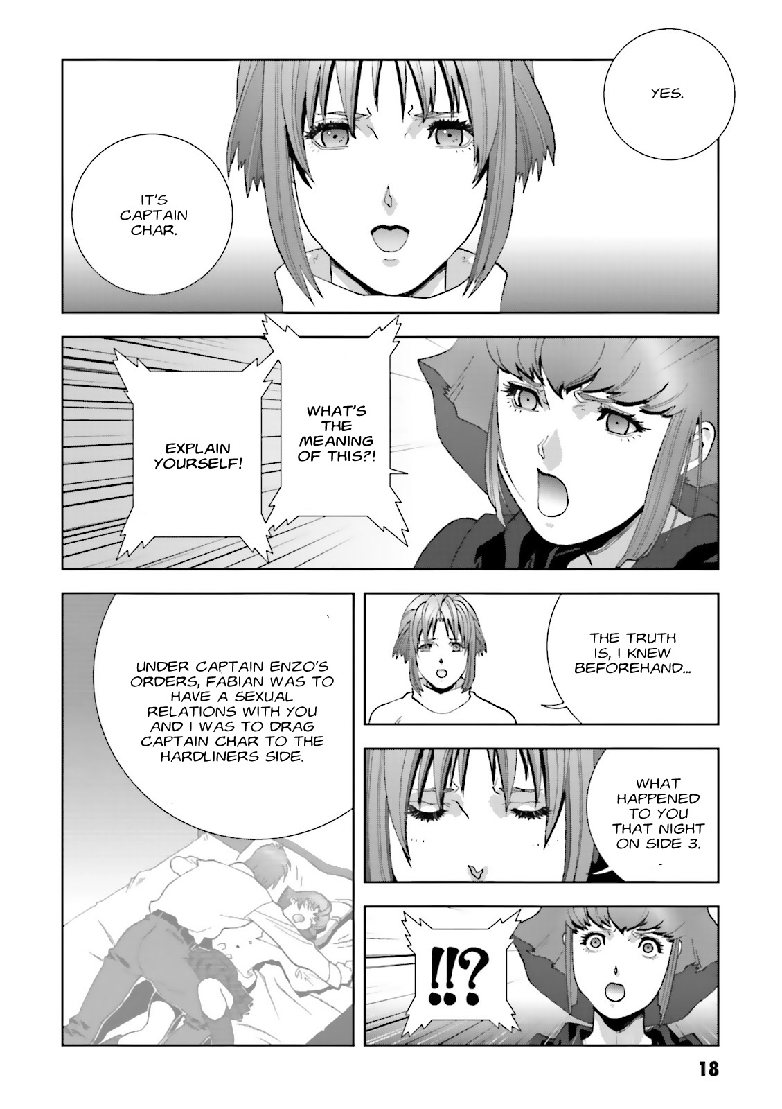 Kidou Senshi Gundam: C.D.A. Wakaki Suisei no Shouzou Chapter 65 page 18 - Chapter 65 : File Sixty Five - Reborn