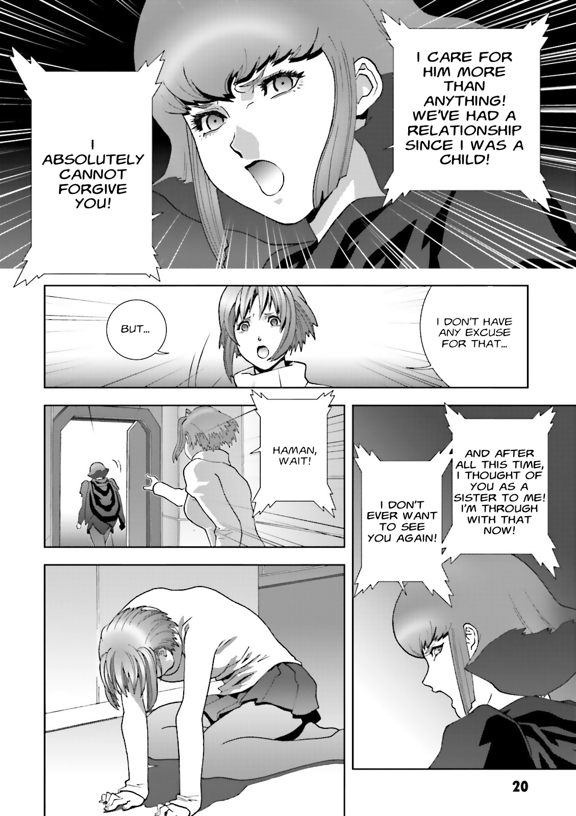 Kidou Senshi Gundam: C.D.A. Wakaki Suisei no Shouzou Chapter 65 page 20 - Chapter 65 : File Sixty Five - Reborn