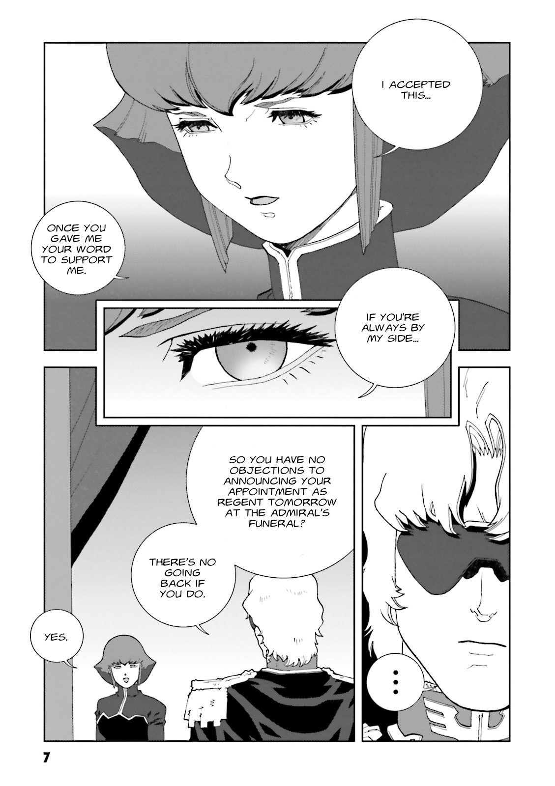 Kidou Senshi Gundam: C.D.A. Wakaki Suisei no Shouzou Chapter 65 page 7 - Chapter 65 : File Sixty Five - Reborn