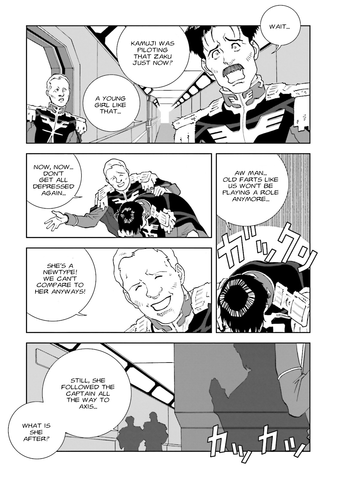 Kidou Senshi Gundam: C.D.A. Wakaki Suisei no Shouzou Chapter 66 page 11 - Chapter 66 : File Sixty Six - Seperation