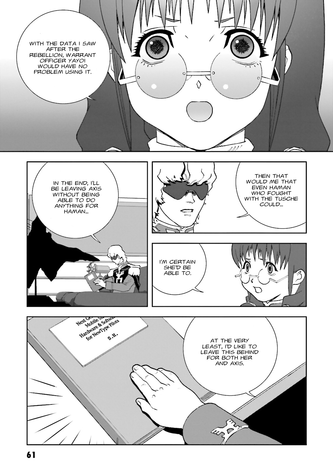 Kidou Senshi Gundam: C.D.A. Wakaki Suisei no Shouzou Chapter 66 page 25 - Chapter 66 : File Sixty Six - Seperation