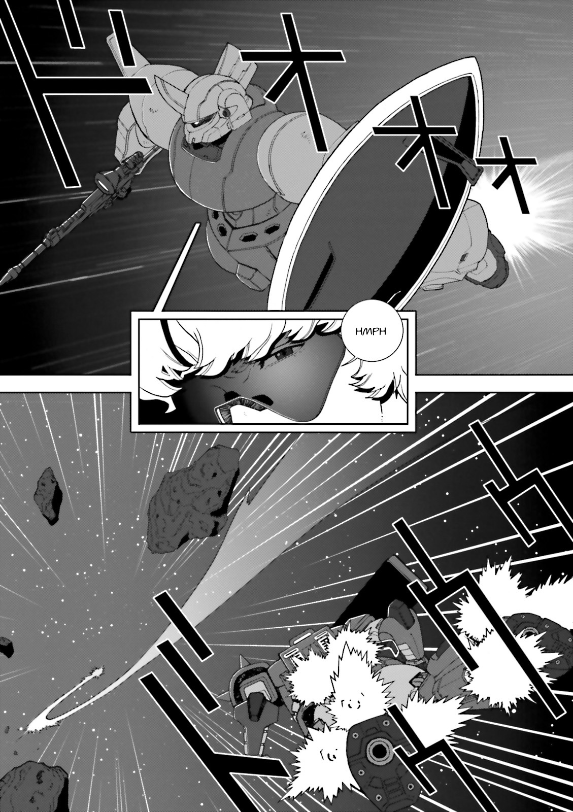 Kidou Senshi Gundam: C.D.A. Wakaki Suisei no Shouzou Chapter 66 page 3 - Chapter 66 : File Sixty Six - Seperation