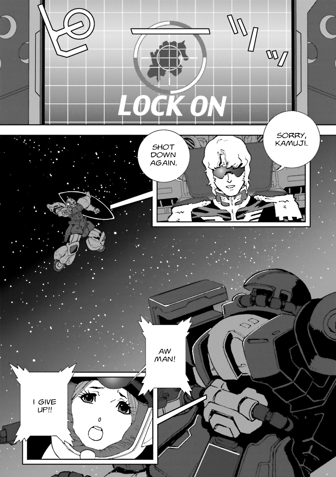 Kidou Senshi Gundam: C.D.A. Wakaki Suisei no Shouzou Chapter 66 page 6 - Chapter 66 : File Sixty Six - Seperation