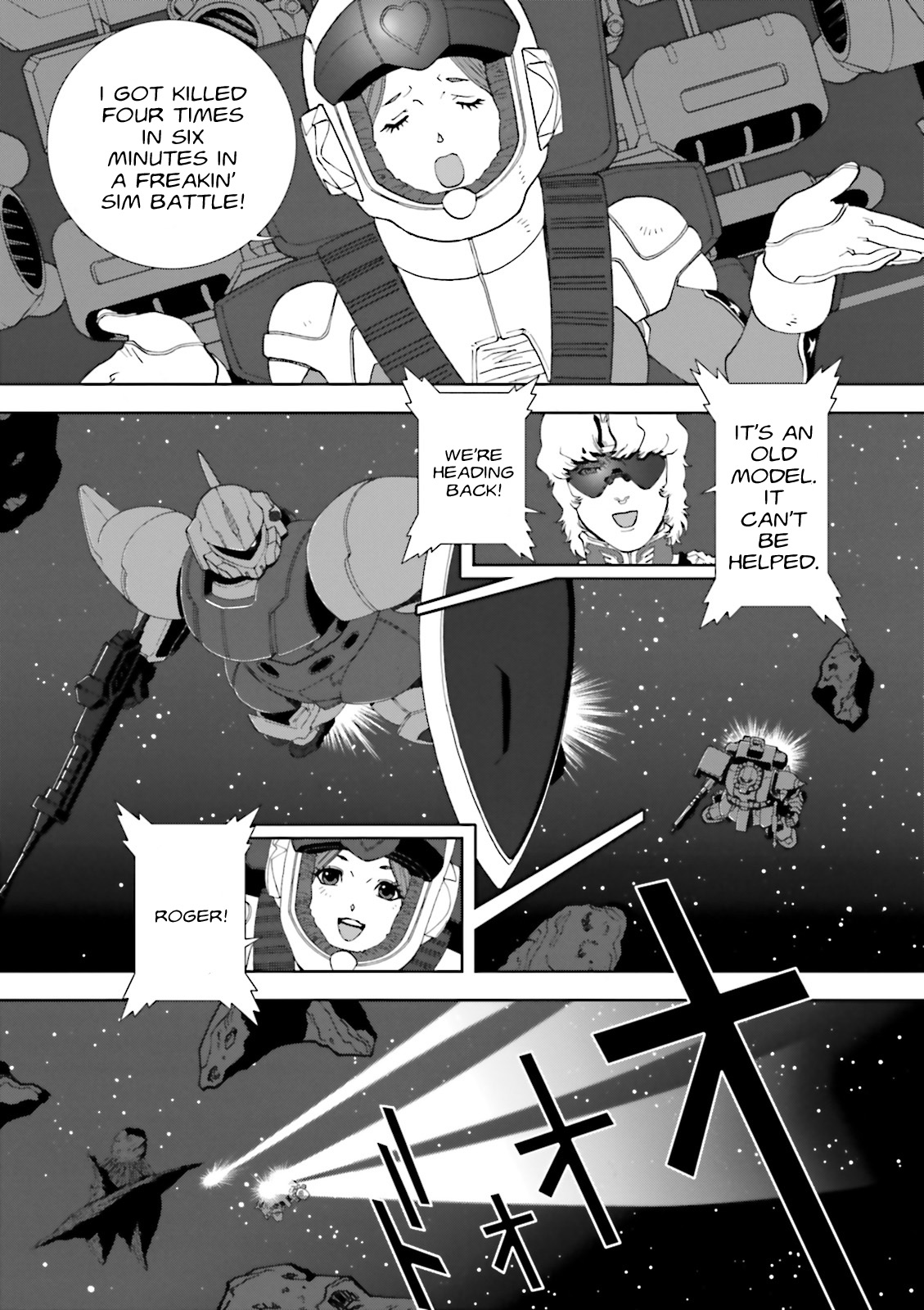 Kidou Senshi Gundam: C.D.A. Wakaki Suisei no Shouzou Chapter 66 page 7 - Chapter 66 : File Sixty Six - Seperation