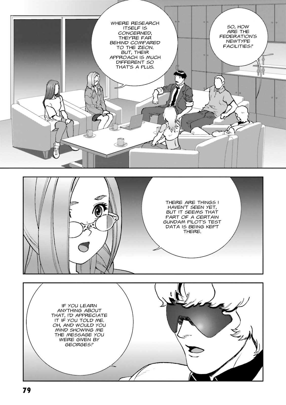 Kidou Senshi Gundam: C.D.A. Wakaki Suisei no Shouzou Chapter 67 page 13 - Chapter 67 : File Sixty Seven - Identification