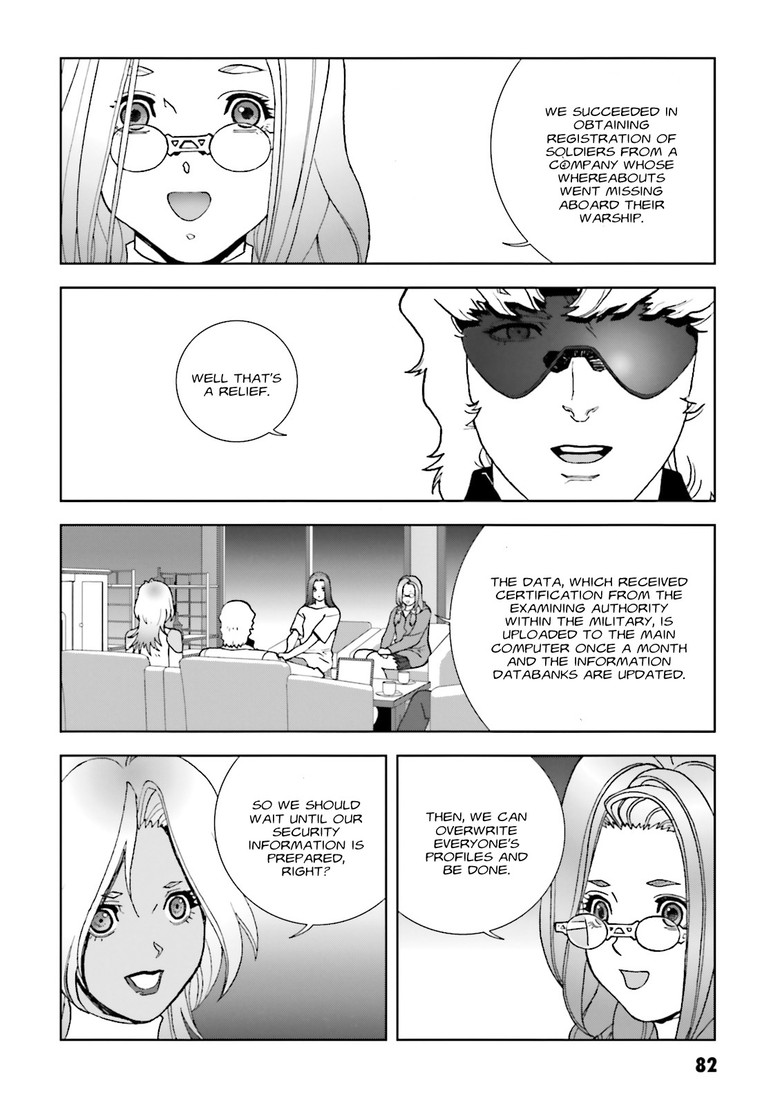 Kidou Senshi Gundam: C.D.A. Wakaki Suisei no Shouzou Chapter 67 page 16 - Chapter 67 : File Sixty Seven - Identification