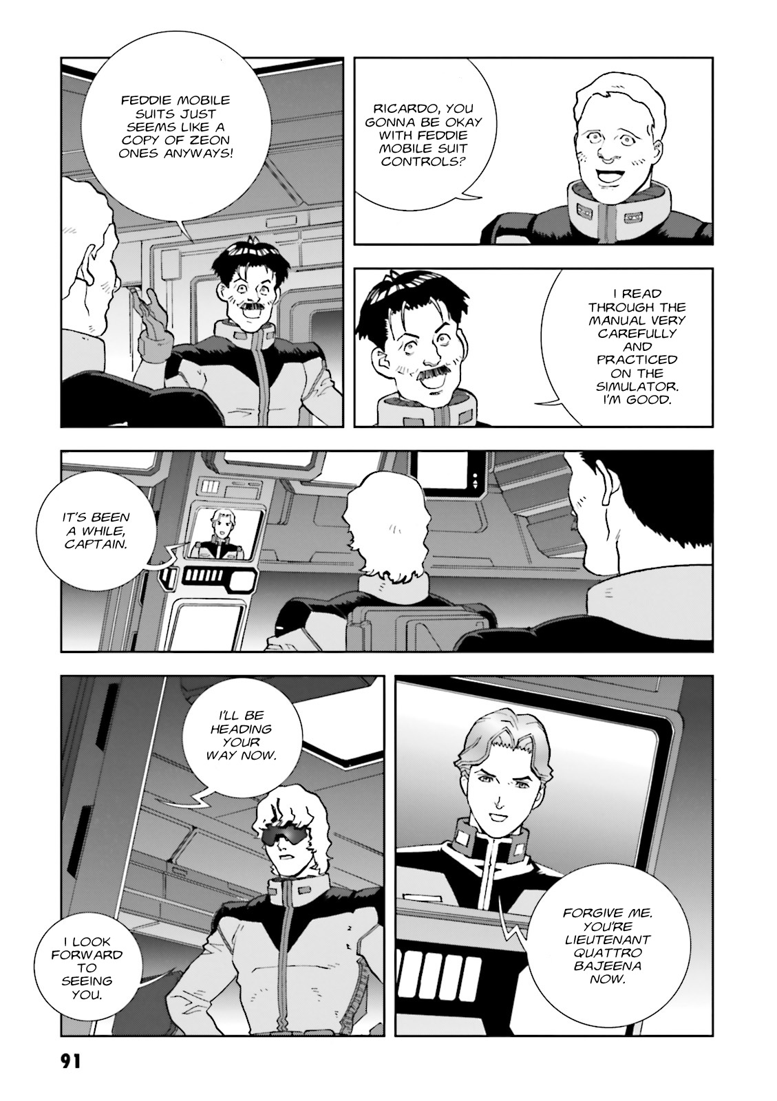 Kidou Senshi Gundam: C.D.A. Wakaki Suisei no Shouzou Chapter 67 page 25 - Chapter 67 : File Sixty Seven - Identification