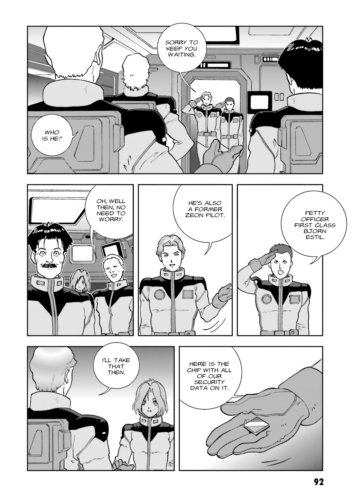 Kidou Senshi Gundam: C.D.A. Wakaki Suisei no Shouzou Chapter 67 page 26 - Chapter 67 : File Sixty Seven - Identification