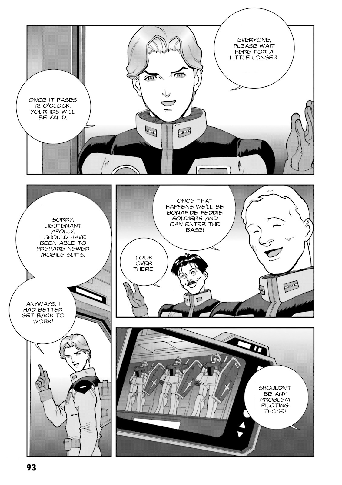 Kidou Senshi Gundam: C.D.A. Wakaki Suisei no Shouzou Chapter 67 page 27 - Chapter 67 : File Sixty Seven - Identification