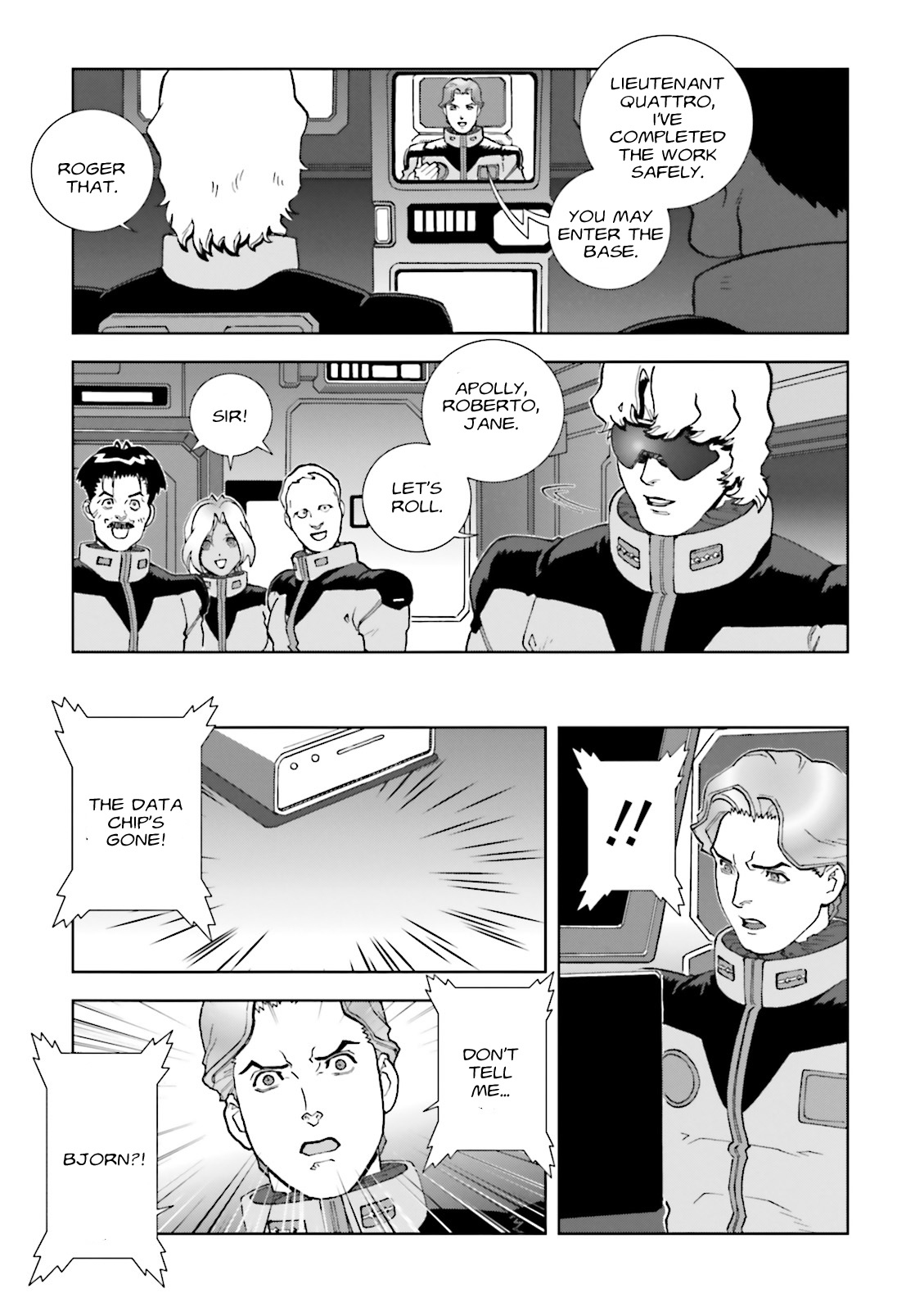 Kidou Senshi Gundam: C.D.A. Wakaki Suisei no Shouzou Chapter 67 page 29 - Chapter 67 : File Sixty Seven - Identification