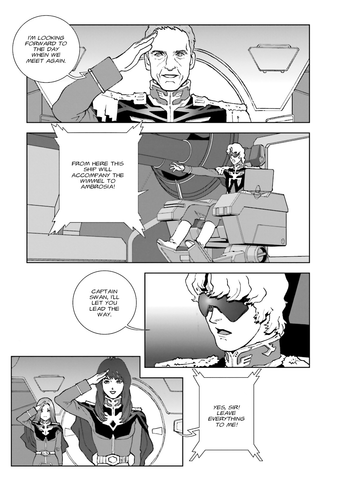 Kidou Senshi Gundam: C.D.A. Wakaki Suisei no Shouzou Chapter 67 page 5 - Chapter 67 : File Sixty Seven - Identification