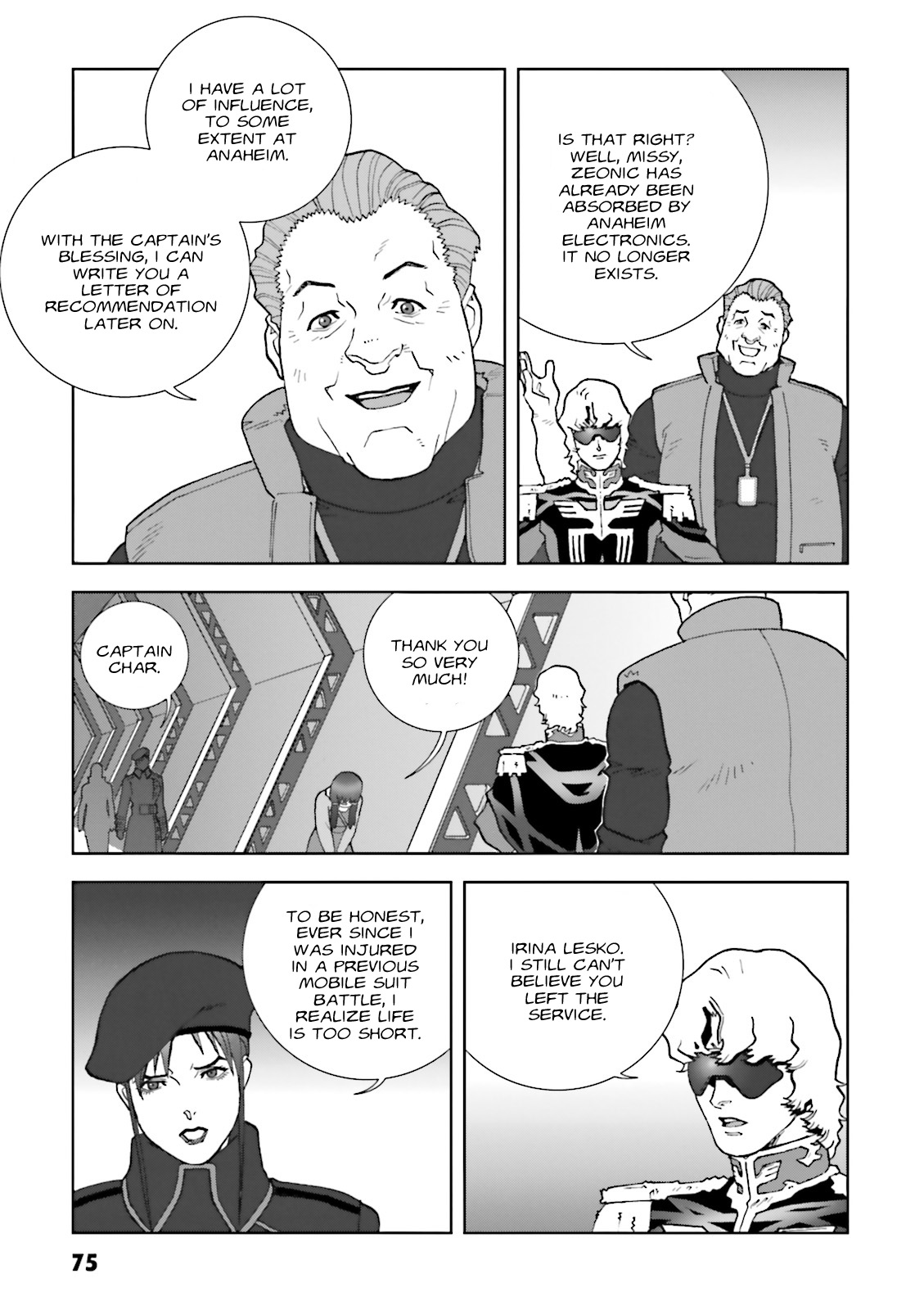 Kidou Senshi Gundam: C.D.A. Wakaki Suisei no Shouzou Chapter 67 page 9 - Chapter 67 : File Sixty Seven - Identification