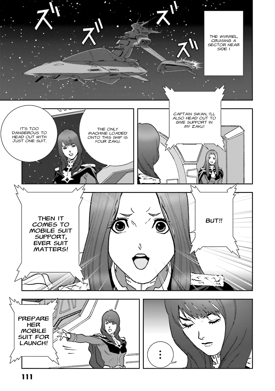 Kidou Senshi Gundam: C.D.A. Wakaki Suisei no Shouzou Chapter 68 page 15 - Chapter 68 : File Sixty Eight - Sacrifice