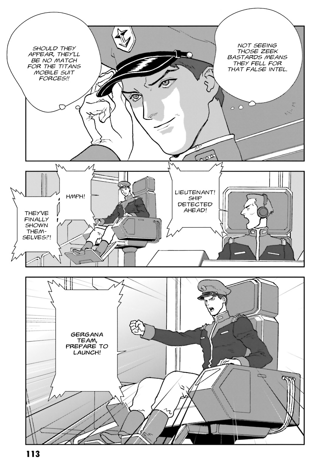 Kidou Senshi Gundam: C.D.A. Wakaki Suisei no Shouzou Chapter 68 page 17 - Chapter 68 : File Sixty Eight - Sacrifice