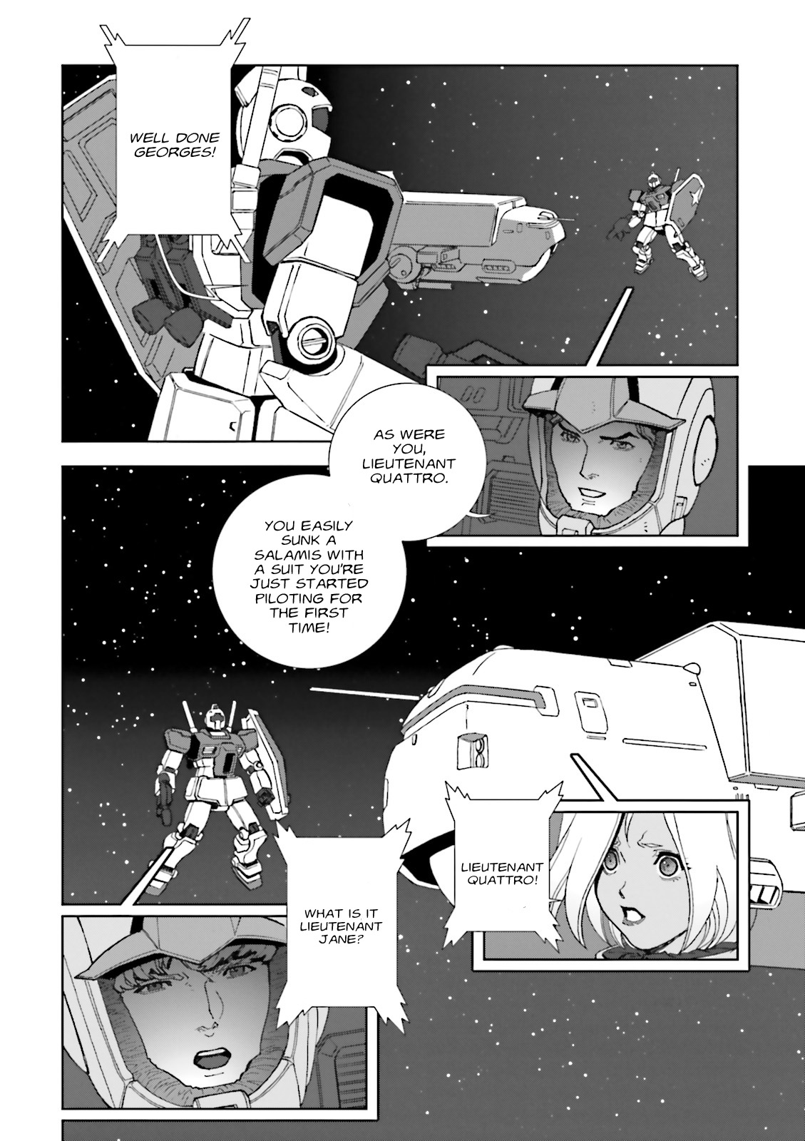 Kidou Senshi Gundam: C.D.A. Wakaki Suisei no Shouzou Chapter 68 page 18 - Chapter 68 : File Sixty Eight - Sacrifice