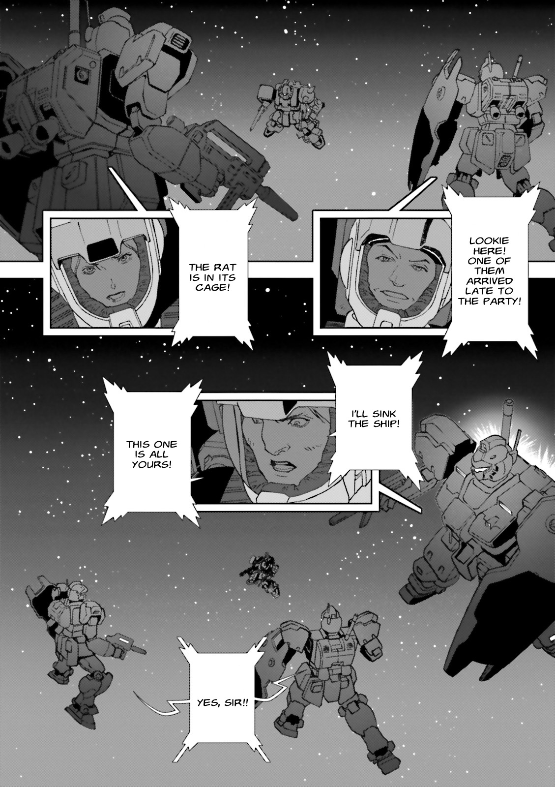 Kidou Senshi Gundam: C.D.A. Wakaki Suisei no Shouzou Chapter 68 page 22 - Chapter 68 : File Sixty Eight - Sacrifice