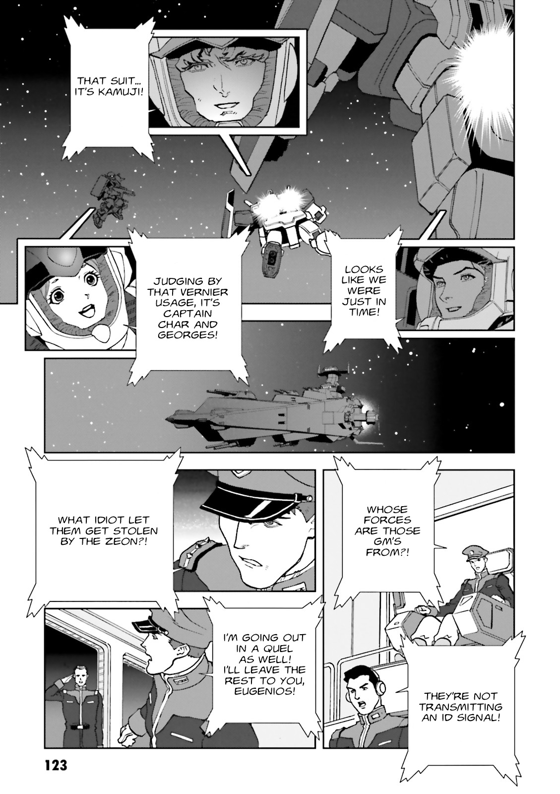Kidou Senshi Gundam: C.D.A. Wakaki Suisei no Shouzou Chapter 68 page 27 - Chapter 68 : File Sixty Eight - Sacrifice