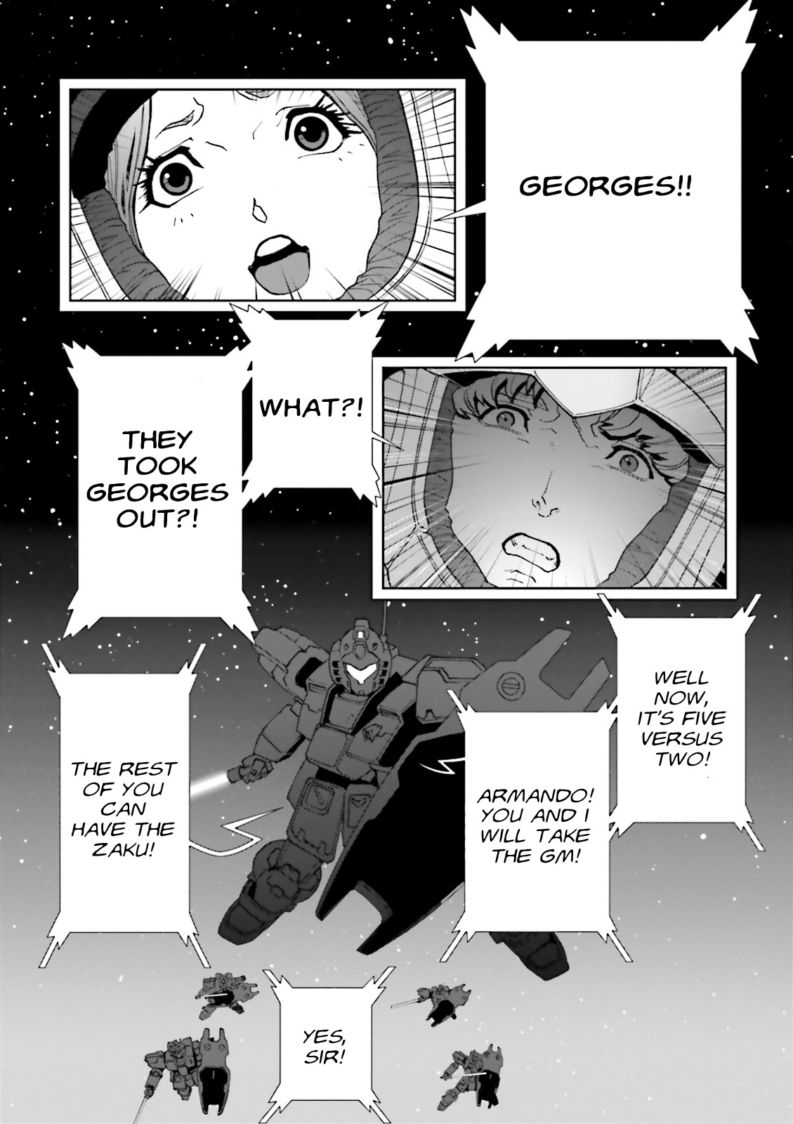Kidou Senshi Gundam: C.D.A. Wakaki Suisei no Shouzou Chapter 68 page 34 - Chapter 68 : File Sixty Eight - Sacrifice