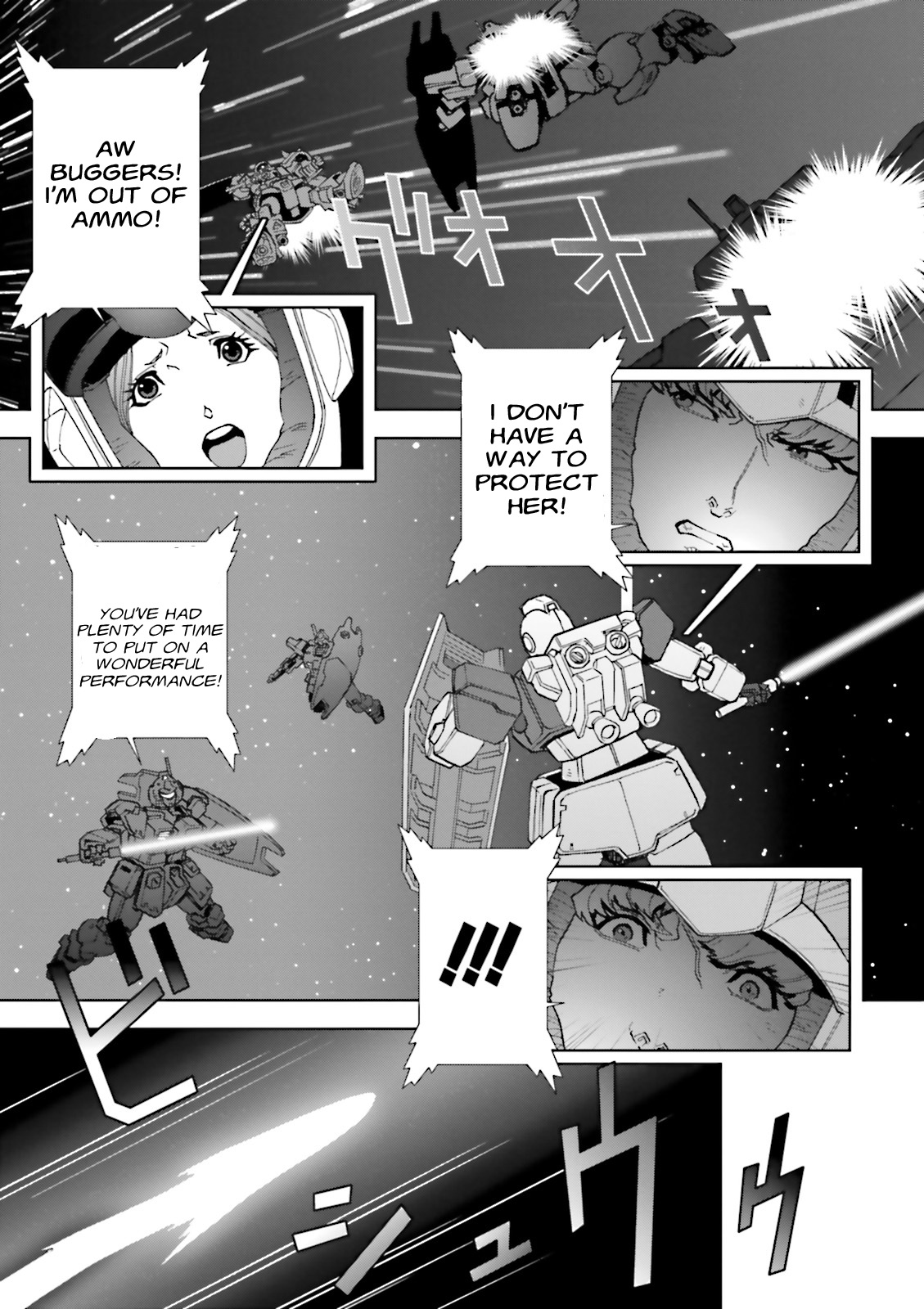 Kidou Senshi Gundam: C.D.A. Wakaki Suisei no Shouzou Chapter 68 page 35 - Chapter 68 : File Sixty Eight - Sacrifice