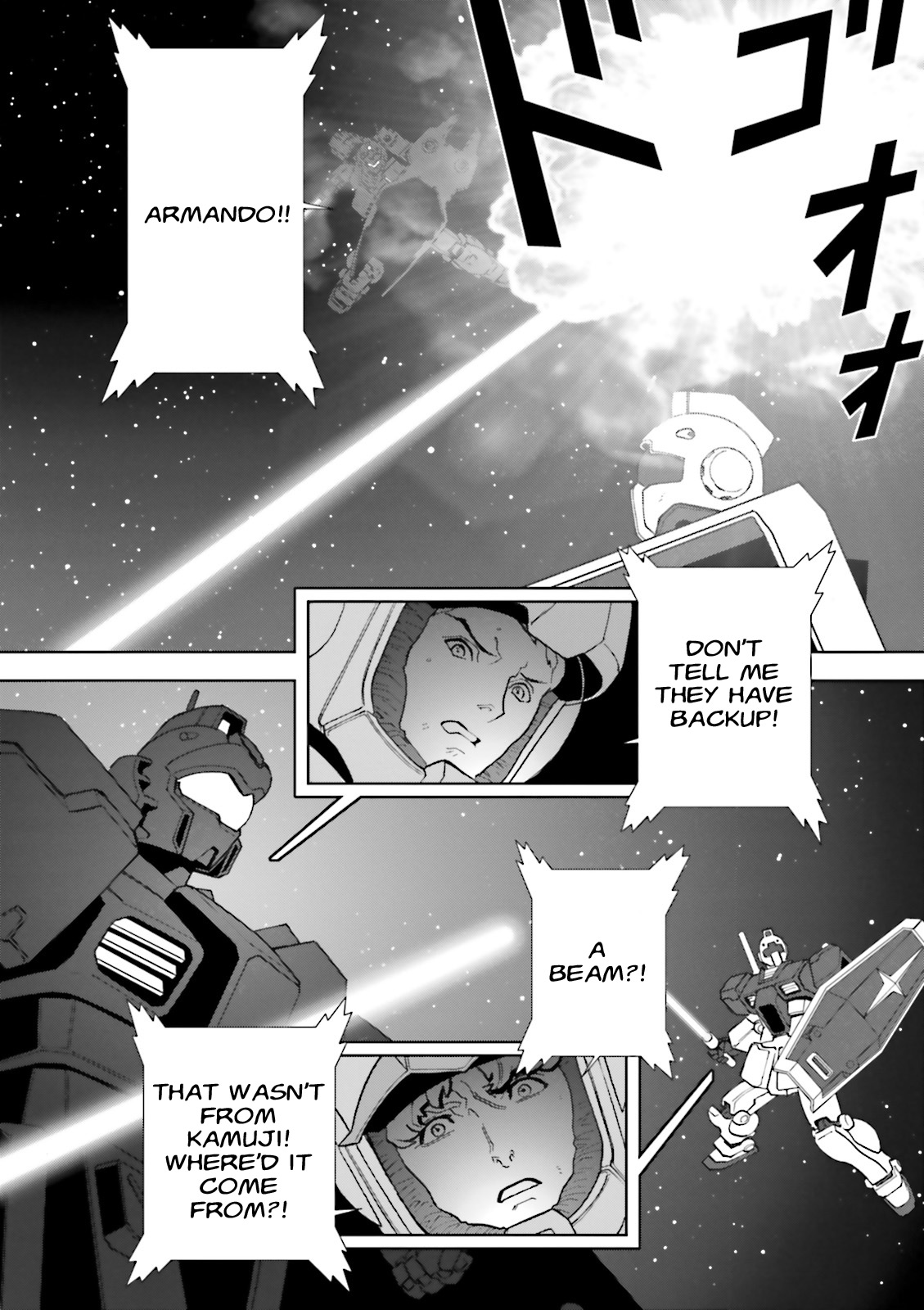 Kidou Senshi Gundam: C.D.A. Wakaki Suisei no Shouzou Chapter 68 page 36 - Chapter 68 : File Sixty Eight - Sacrifice