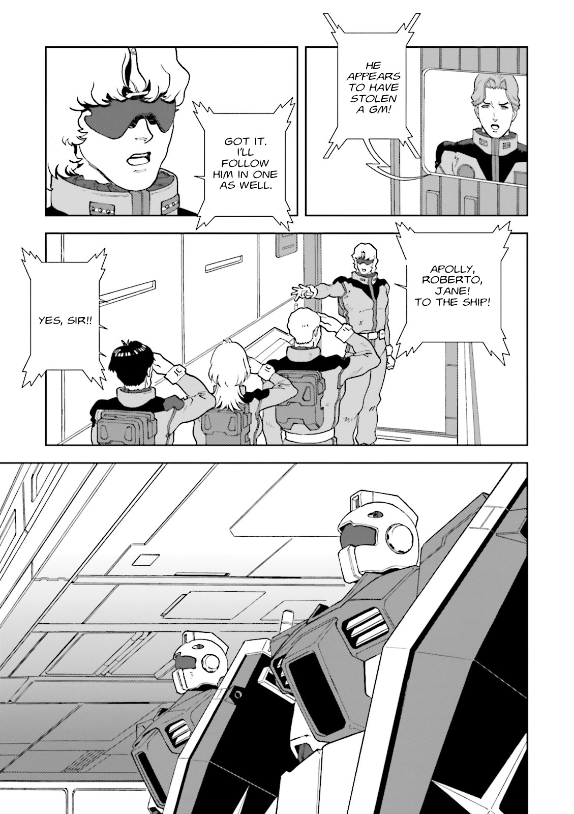 Kidou Senshi Gundam: C.D.A. Wakaki Suisei no Shouzou Chapter 68 page 5 - Chapter 68 : File Sixty Eight - Sacrifice