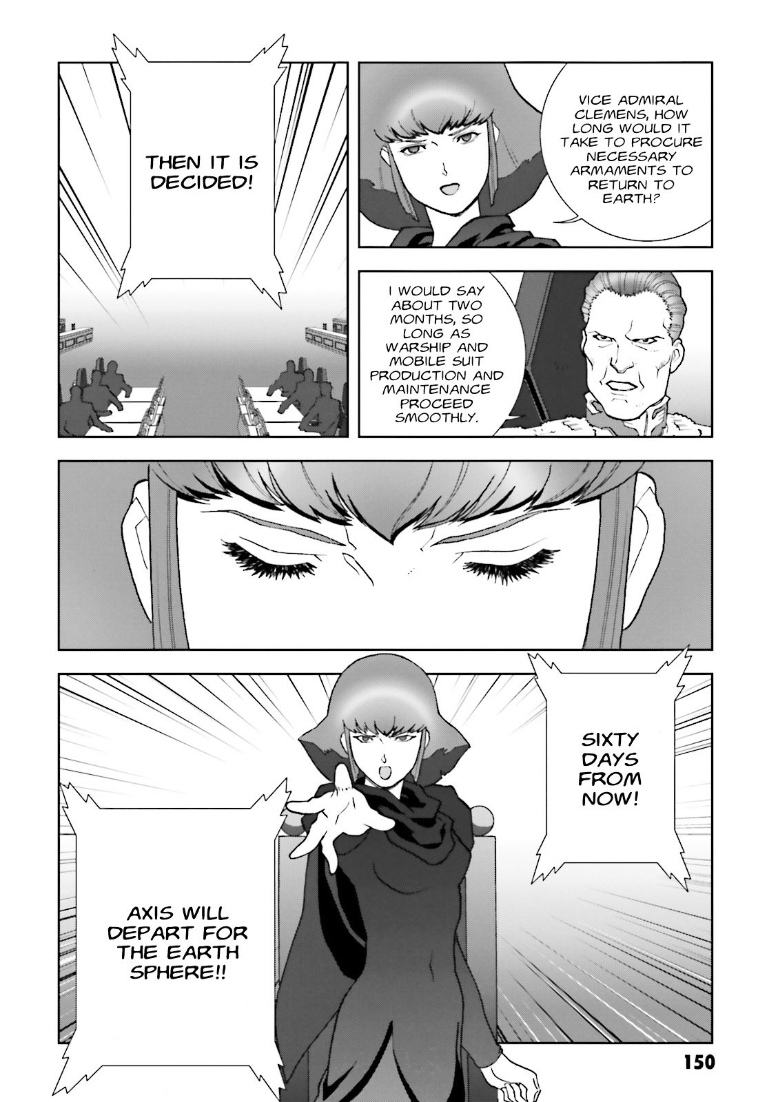 Kidou Senshi Gundam: C.D.A. Wakaki Suisei no Shouzou Chapter 69 page 12 - Chapter 69 : File Sixty Nine - Organize