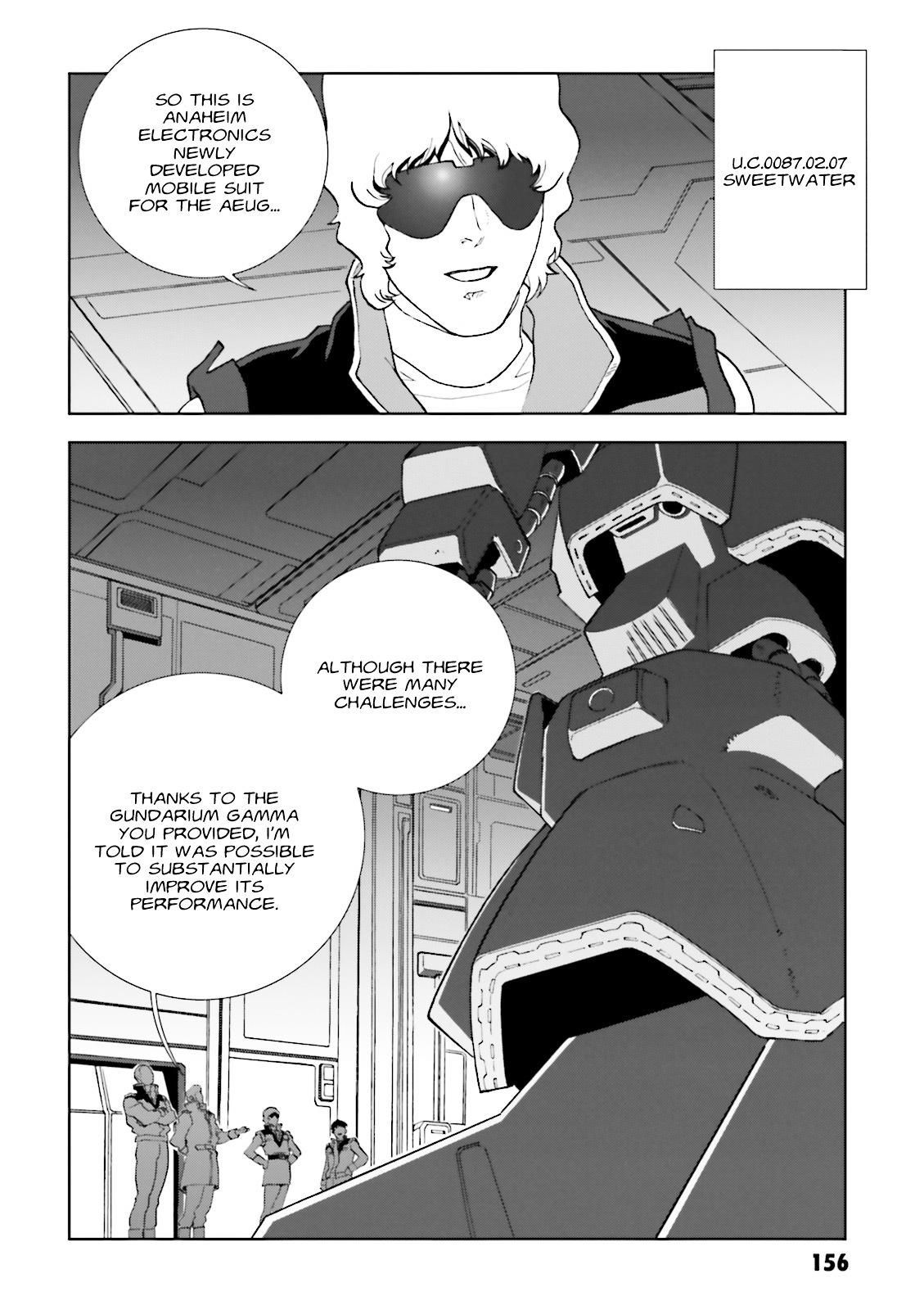 Kidou Senshi Gundam: C.D.A. Wakaki Suisei no Shouzou Chapter 69 page 18 - Chapter 69 : File Sixty Nine - Organize
