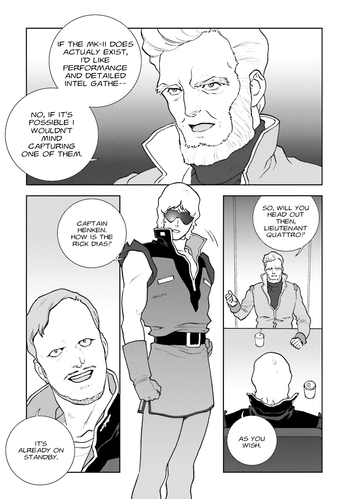 Kidou Senshi Gundam: C.D.A. Wakaki Suisei no Shouzou Chapter 69 page 23 - Chapter 69 : File Sixty Nine - Organize
