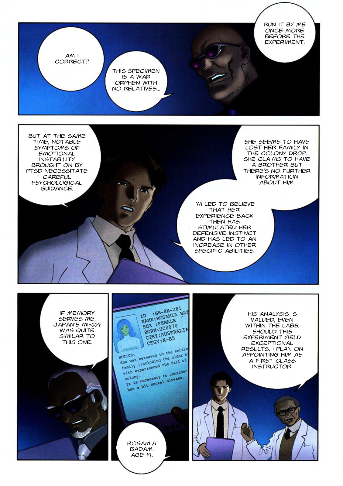 Kidou Senshi Gundam: C.D.A. Wakaki Suisei no Shouzou Chapter 69 page 35 - Chapter 69 : File Sixty Nine - Organize