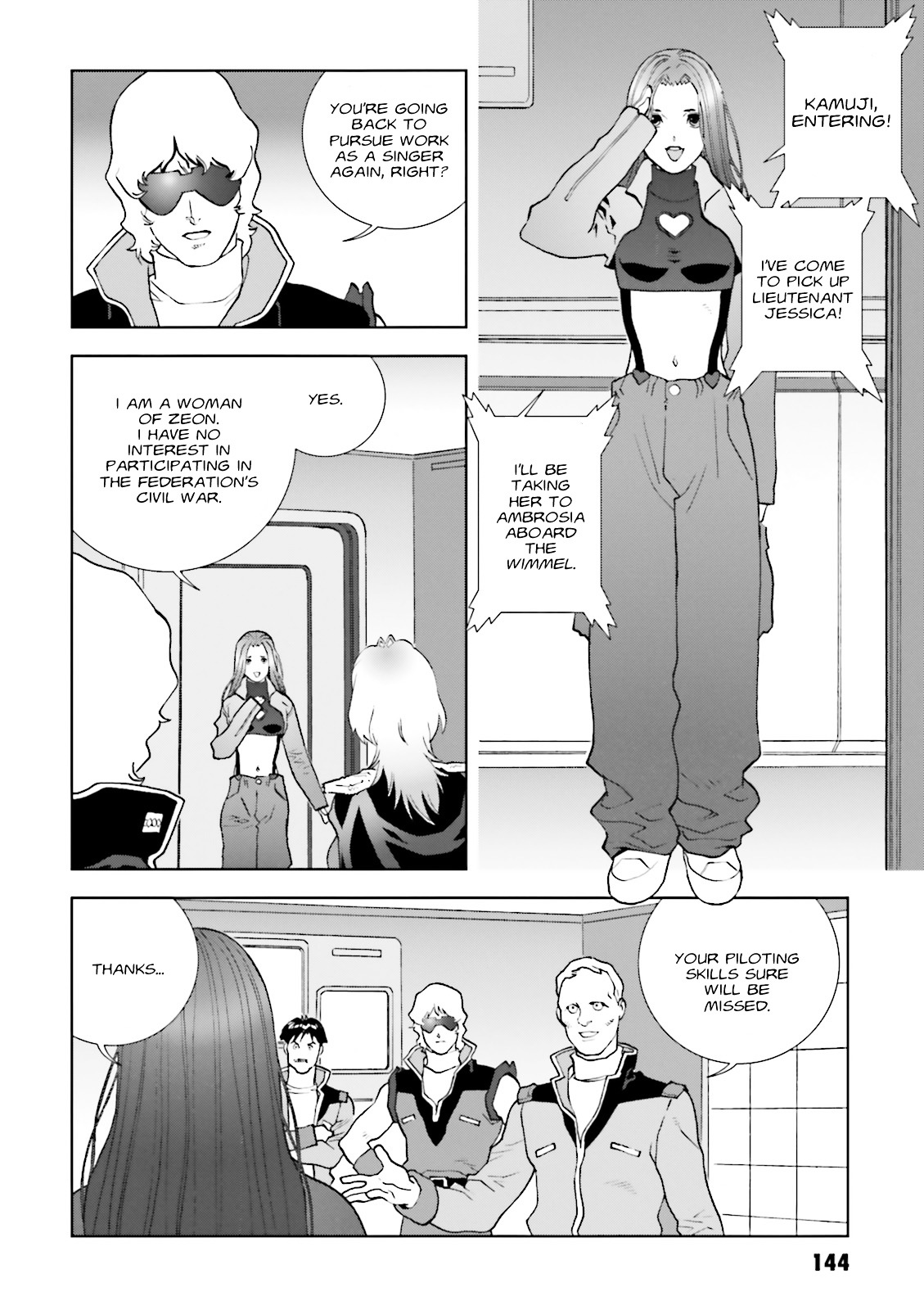 Kidou Senshi Gundam: C.D.A. Wakaki Suisei no Shouzou Chapter 69 page 6 - Chapter 69 : File Sixty Nine - Organize