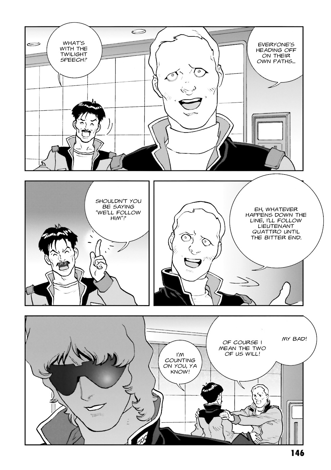 Kidou Senshi Gundam: C.D.A. Wakaki Suisei no Shouzou Chapter 69 page 8 - Chapter 69 : File Sixty Nine - Organize