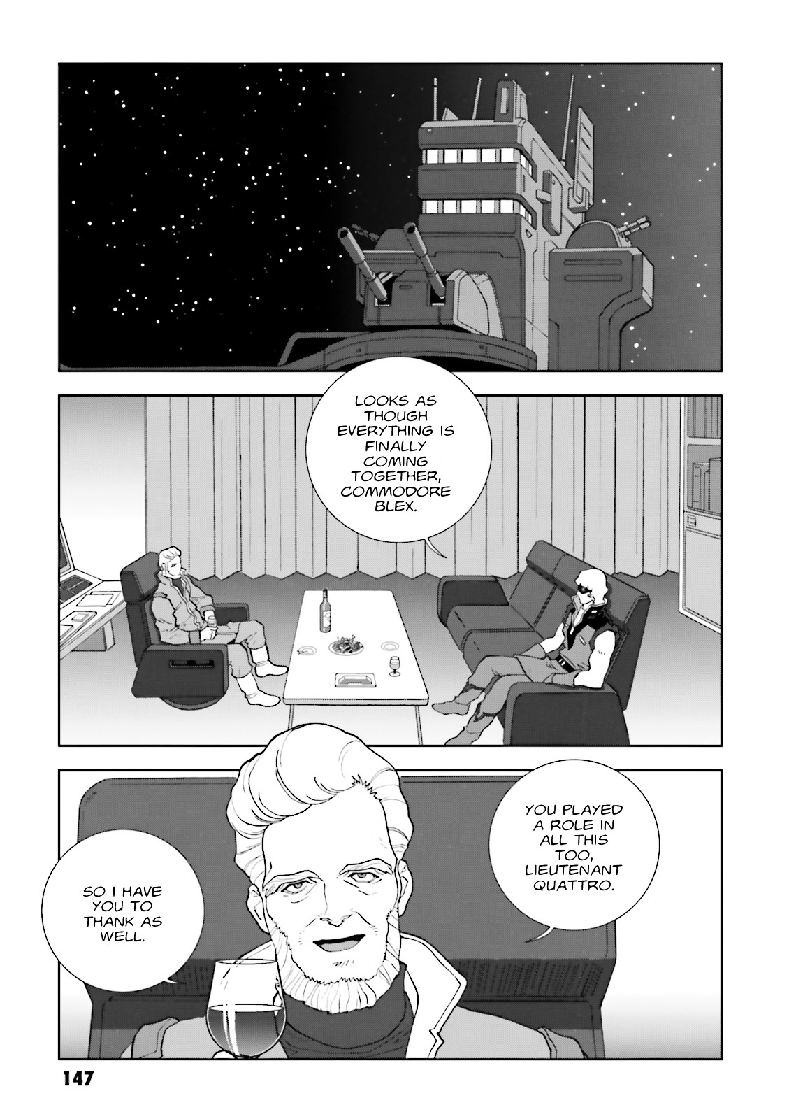 Kidou Senshi Gundam: C.D.A. Wakaki Suisei no Shouzou Chapter 69 page 9 - Chapter 69 : File Sixty Nine - Organize