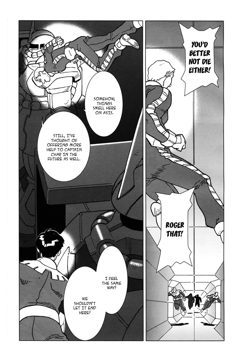 Kidou Senshi Gundam: C.D.A. Wakaki Suisei no Shouzou Chapter 7.2 page 12 - Chapter 7 v2 : file seven - the first fight