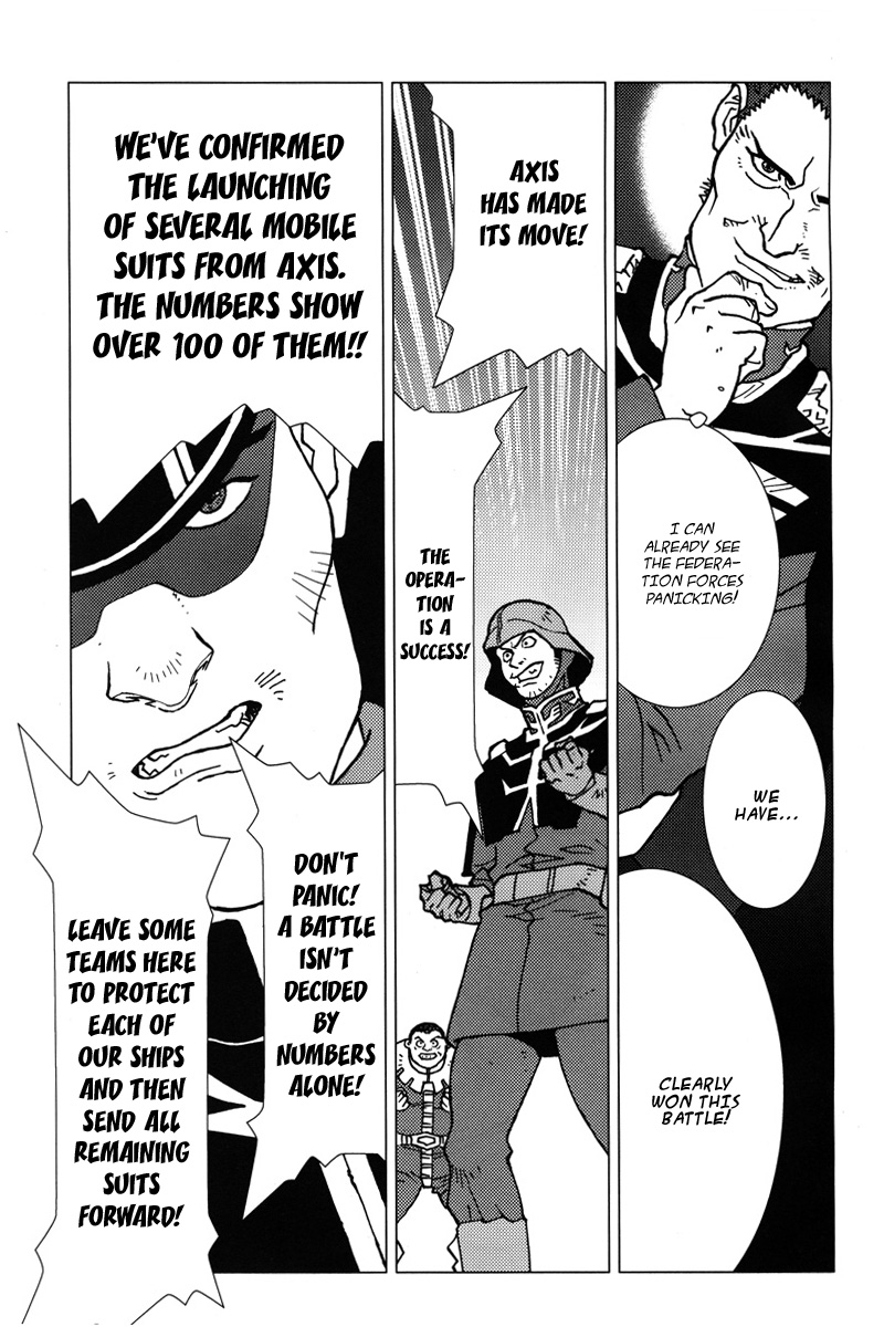 Kidou Senshi Gundam: C.D.A. Wakaki Suisei no Shouzou Chapter 7.2 page 18 - Chapter 7 v2 : file seven - the first fight