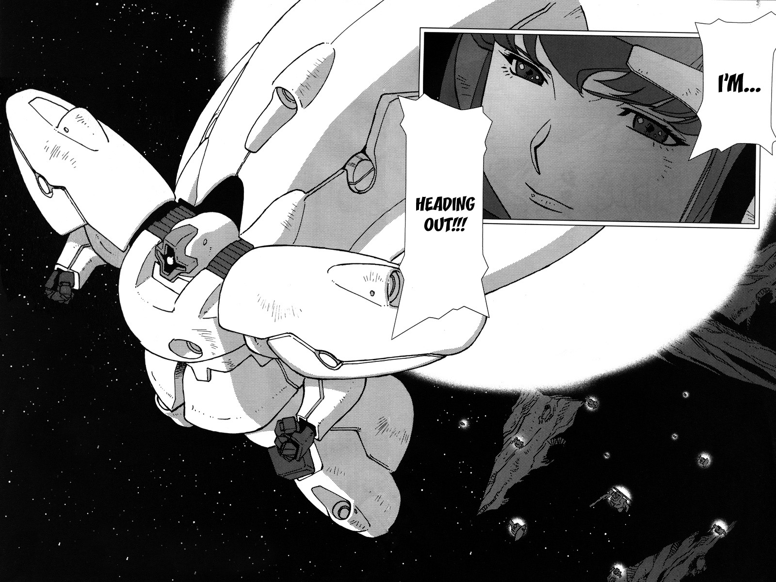 Kidou Senshi Gundam: C.D.A. Wakaki Suisei no Shouzou Chapter 7.2 page 21 - Chapter 7 v2 : file seven - the first fight