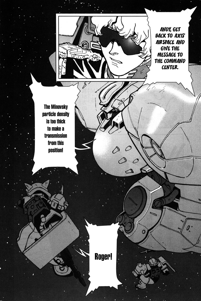 Kidou Senshi Gundam: C.D.A. Wakaki Suisei no Shouzou Chapter 9.2 page 20 - Chapter 9 v2 : file nine - desperate battle