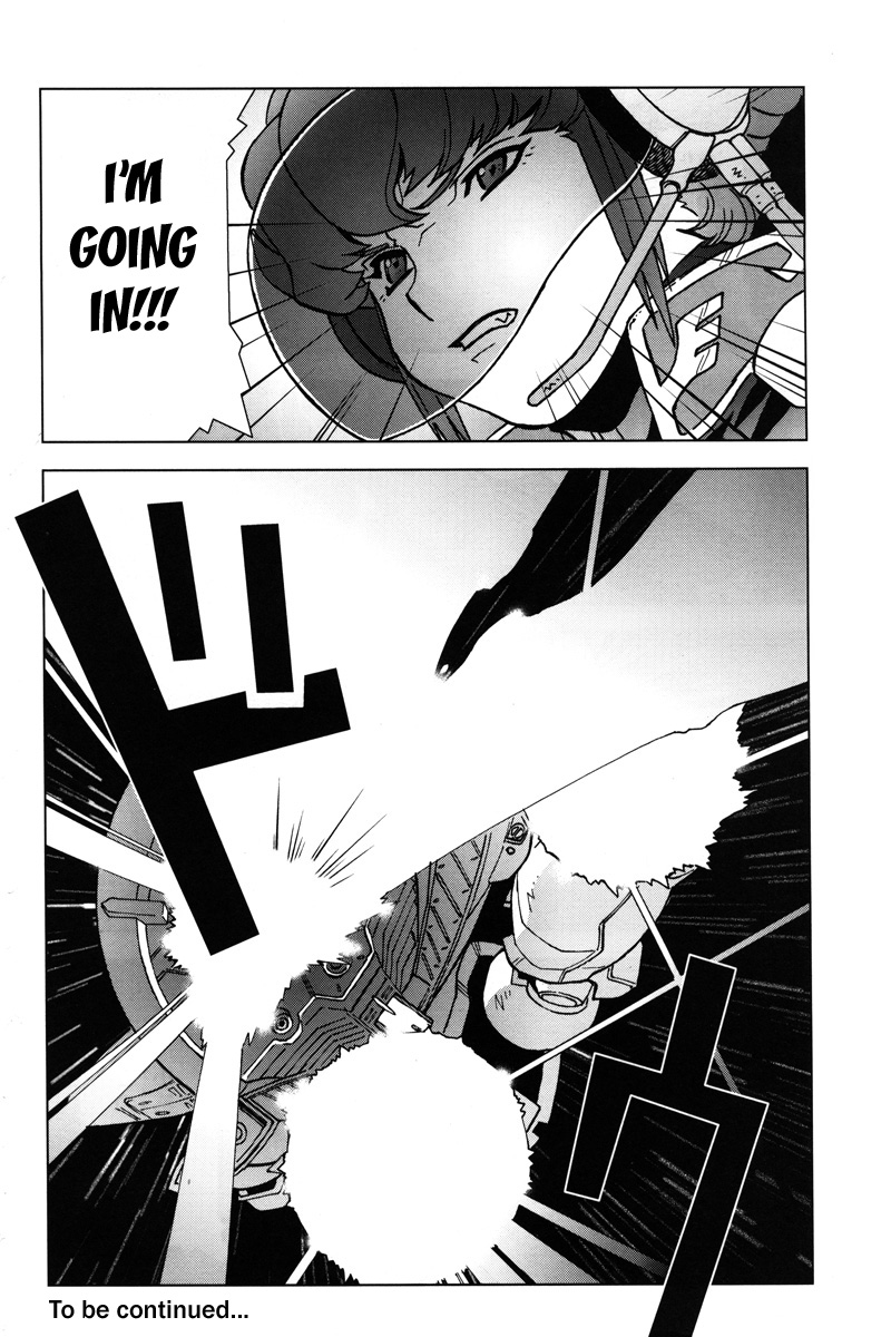 Kidou Senshi Gundam: C.D.A. Wakaki Suisei no Shouzou Chapter 9.2 page 34 - Chapter 9 v2 : file nine - desperate battle